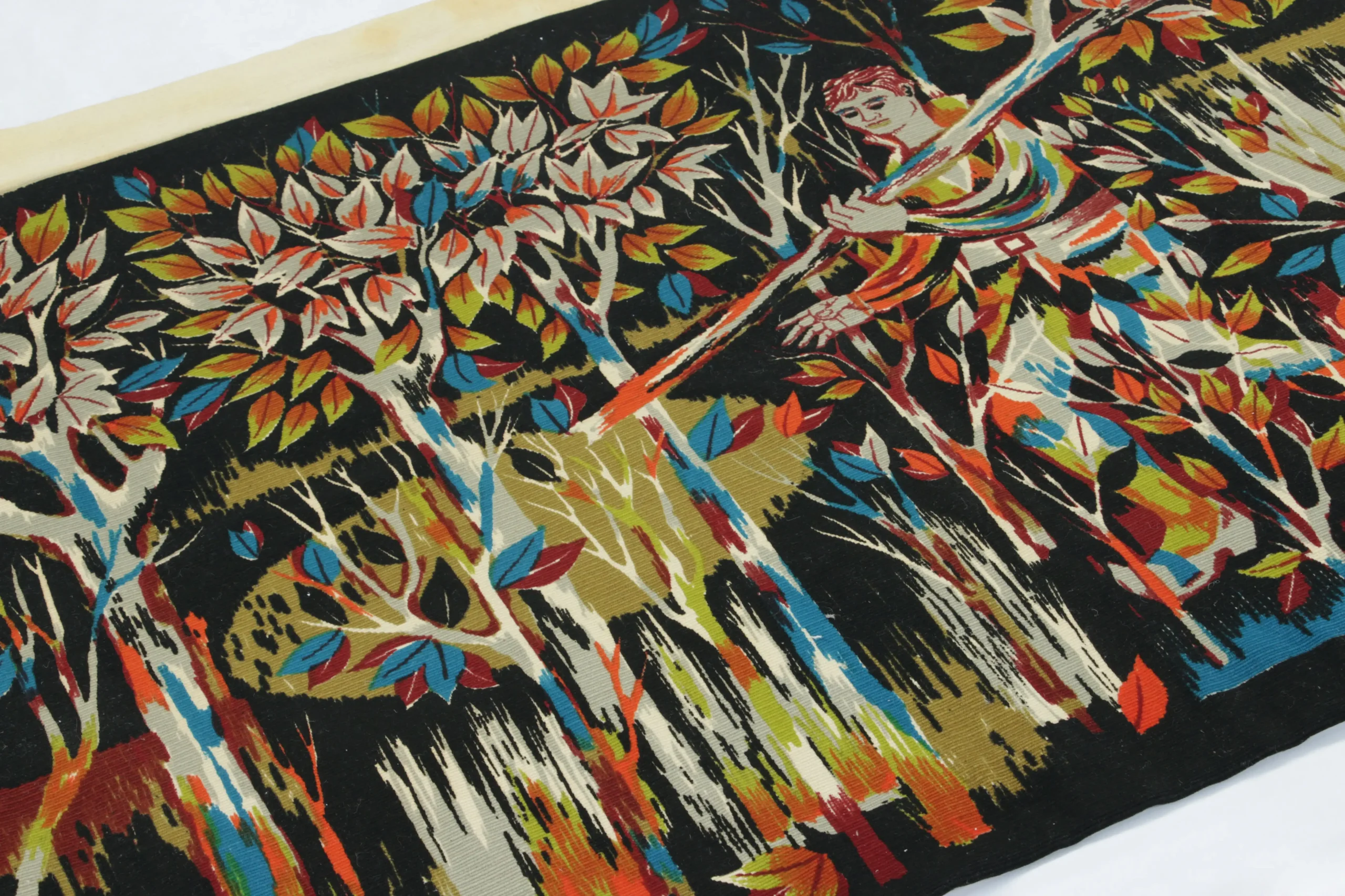 Vintage Jean Claude Bissery Tapestry