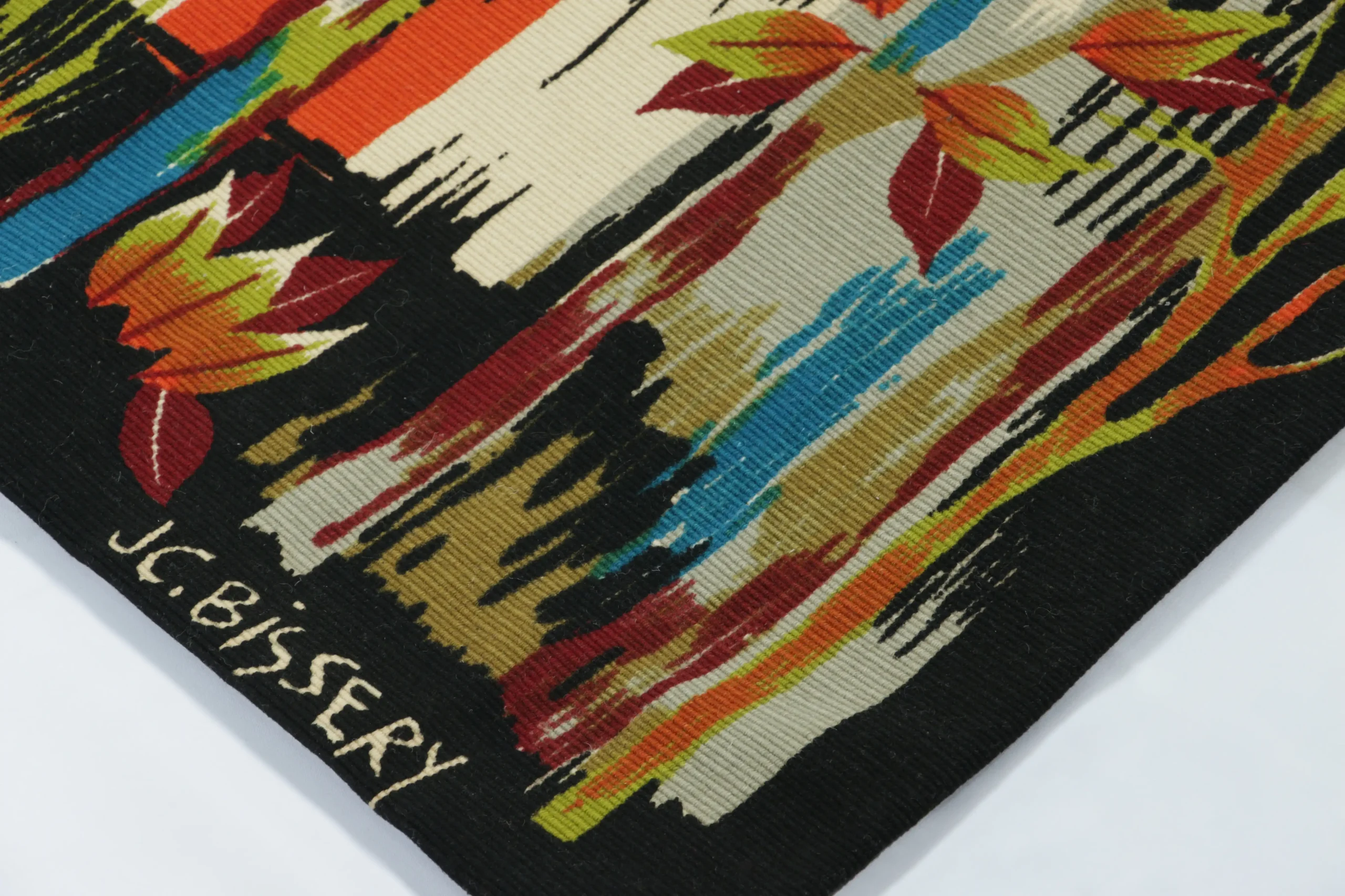 Vintage Jean Claude Bissery Tapestry