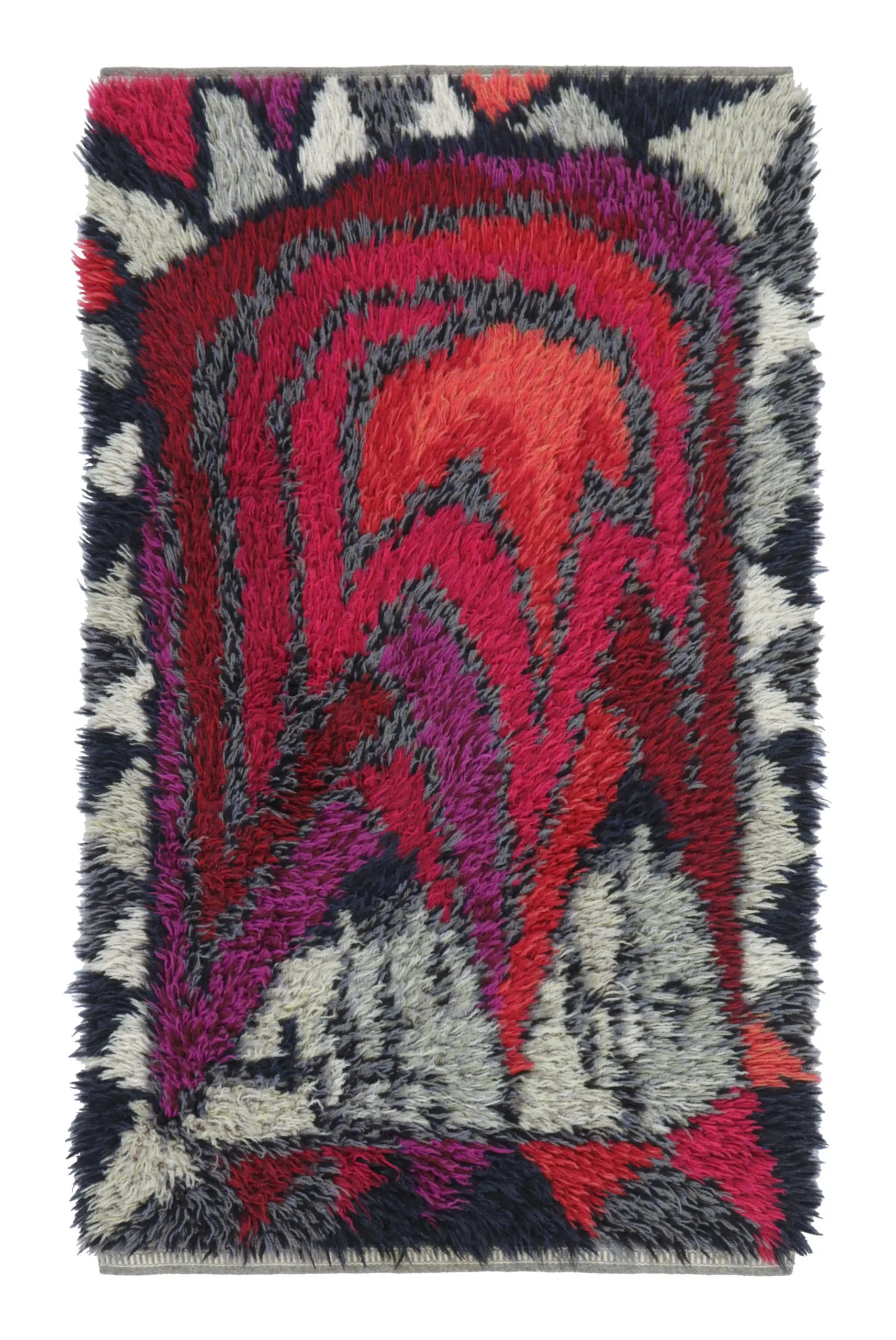 Vintage Swedish Rya Rug