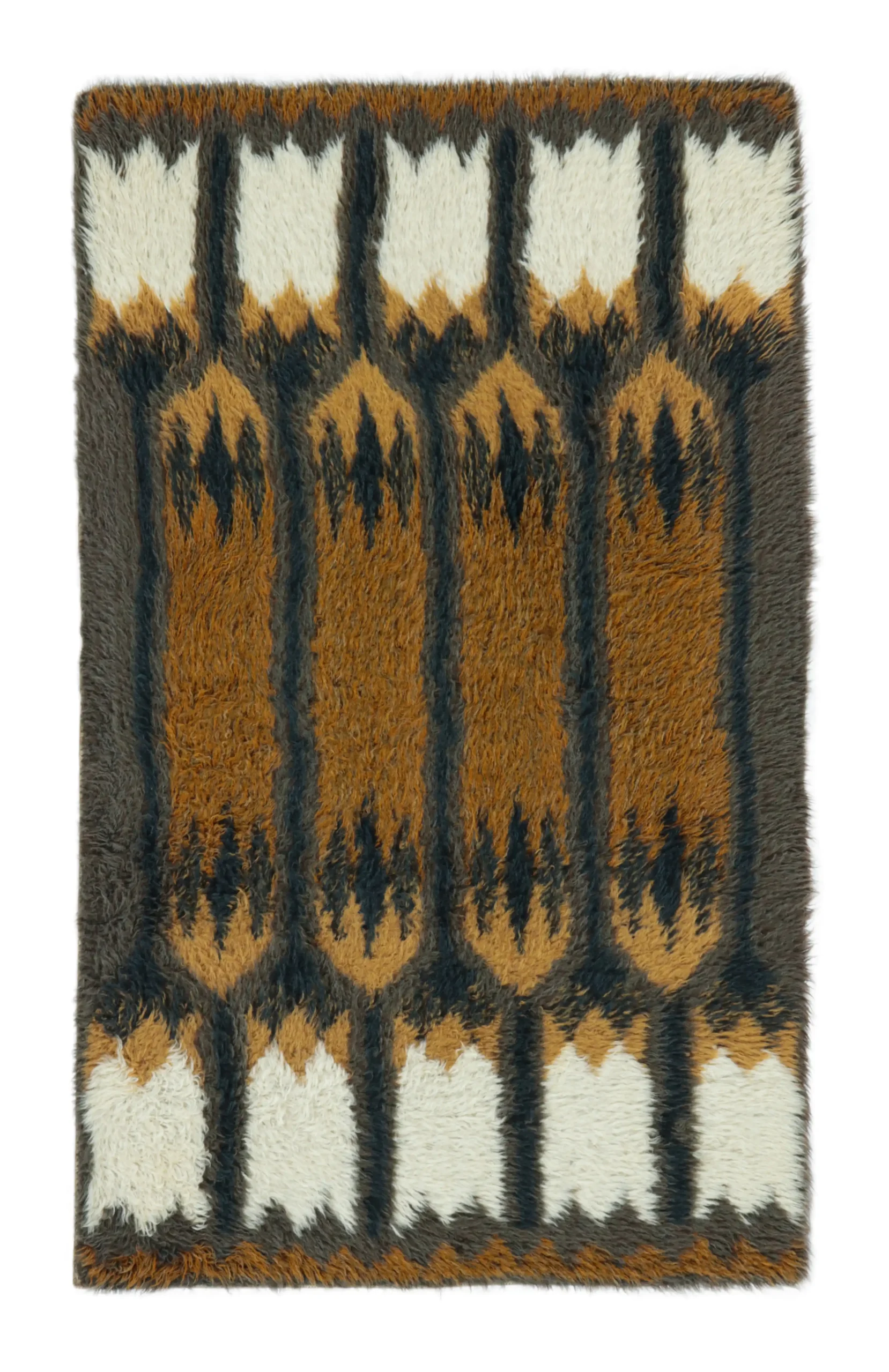 Vintage Swedish Rya Rug