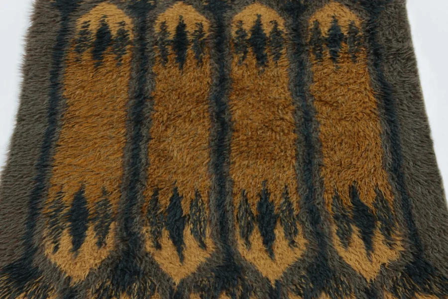 Vintage Swedish Rya Rug