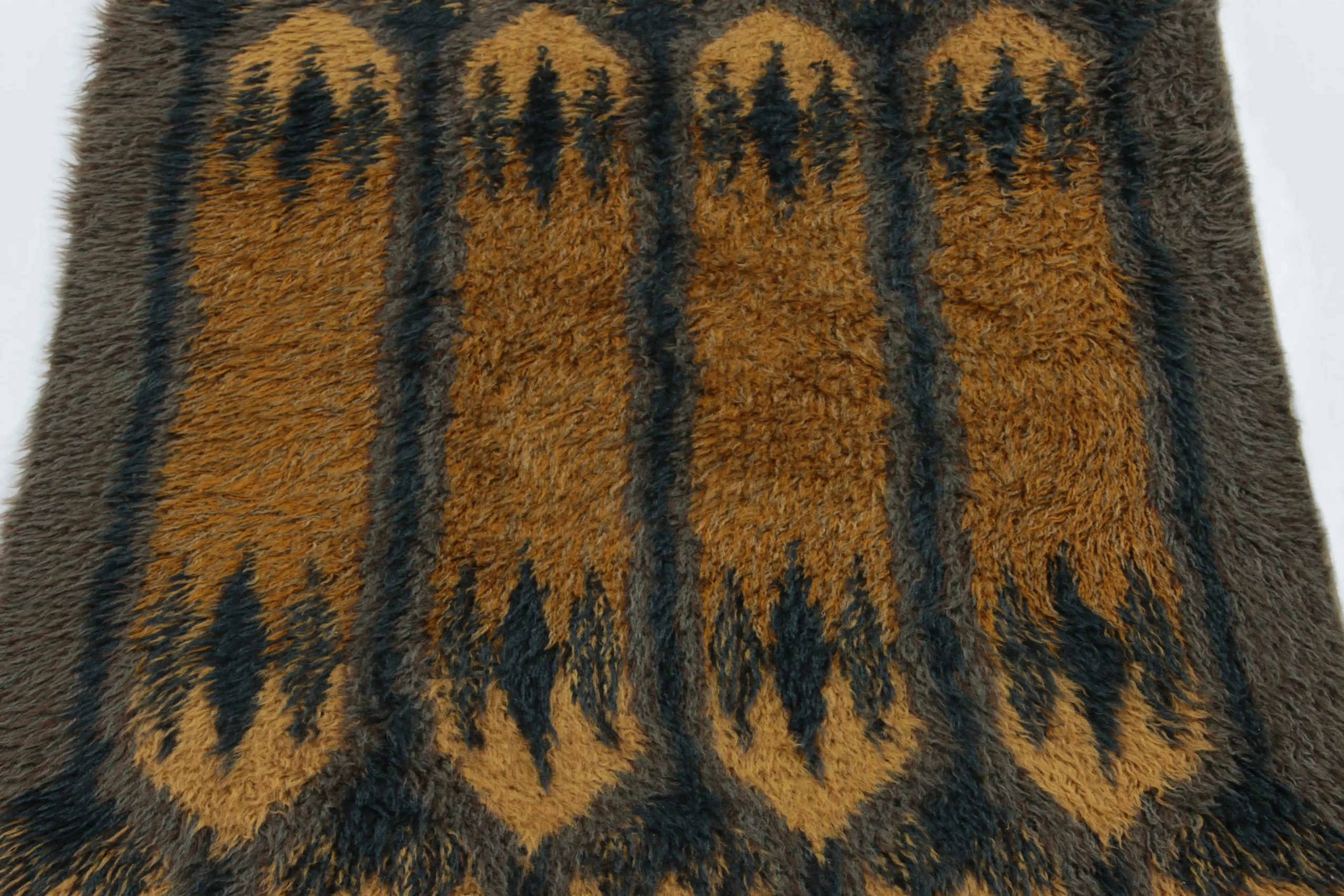 Vintage Swedish Rya Rug