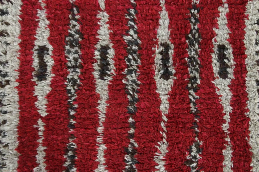 Vintage Swedish Rya Rug