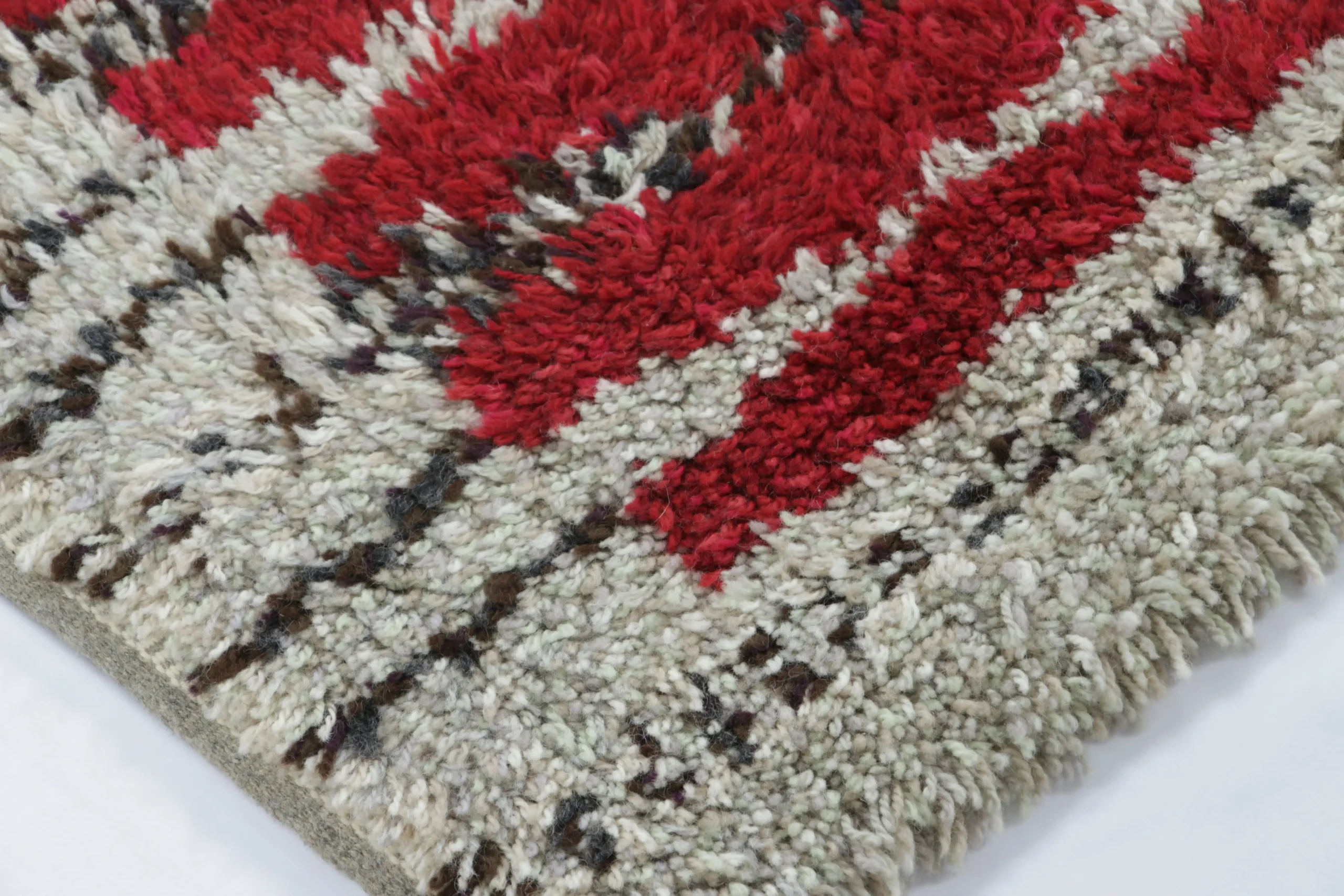 Vintage Swedish Rya Rug