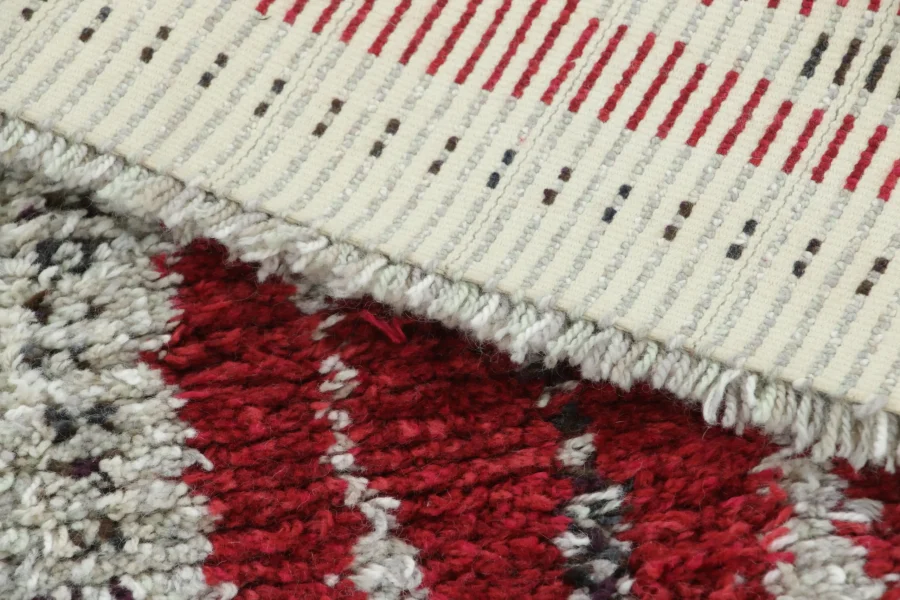 Vintage Swedish Rya Rug