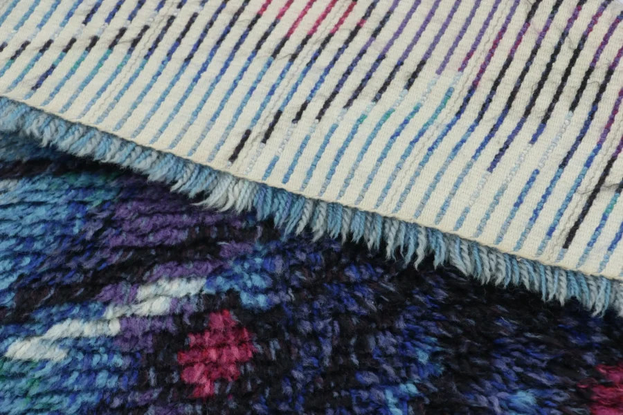 Vintage Swedish Rya Rug