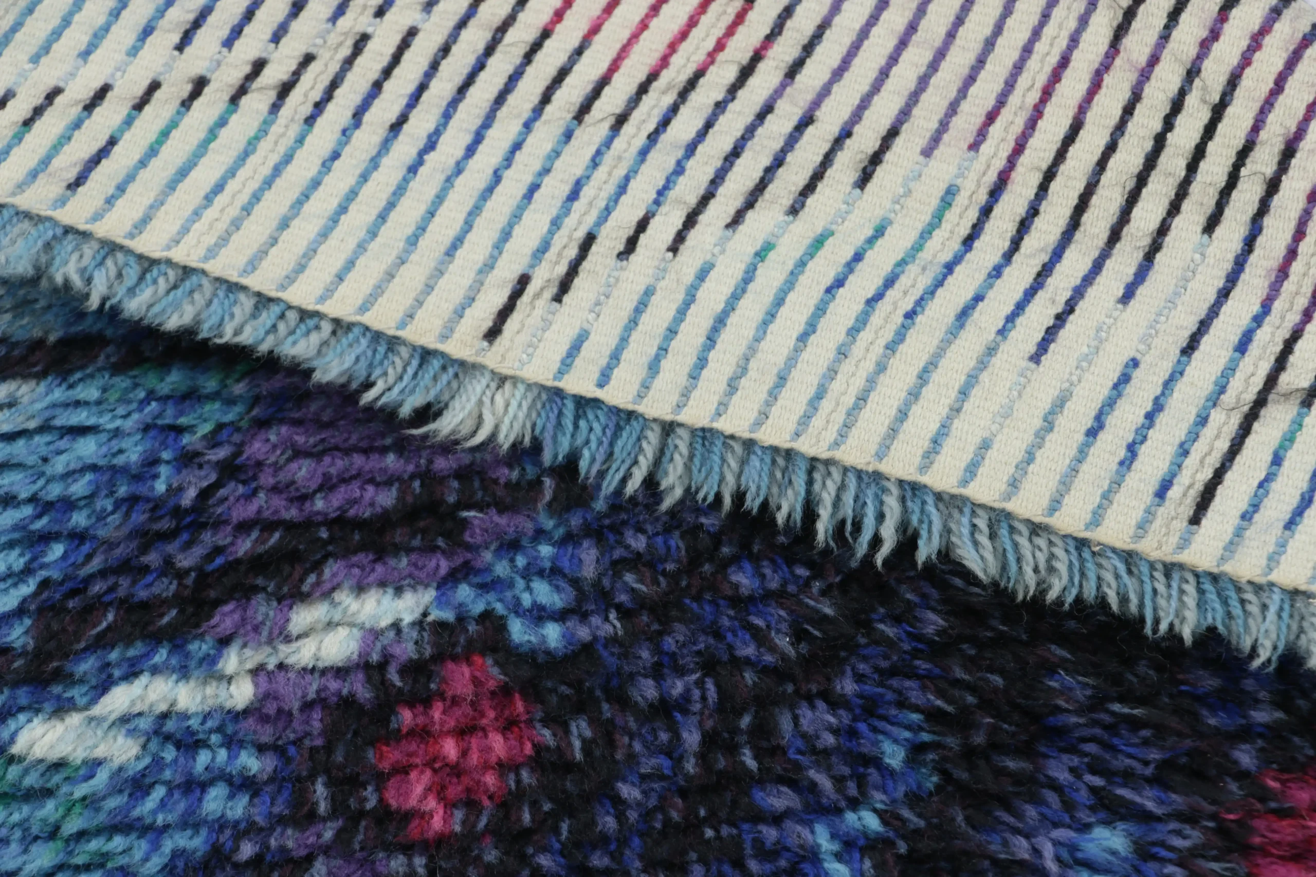 Vintage Swedish Rya Rug