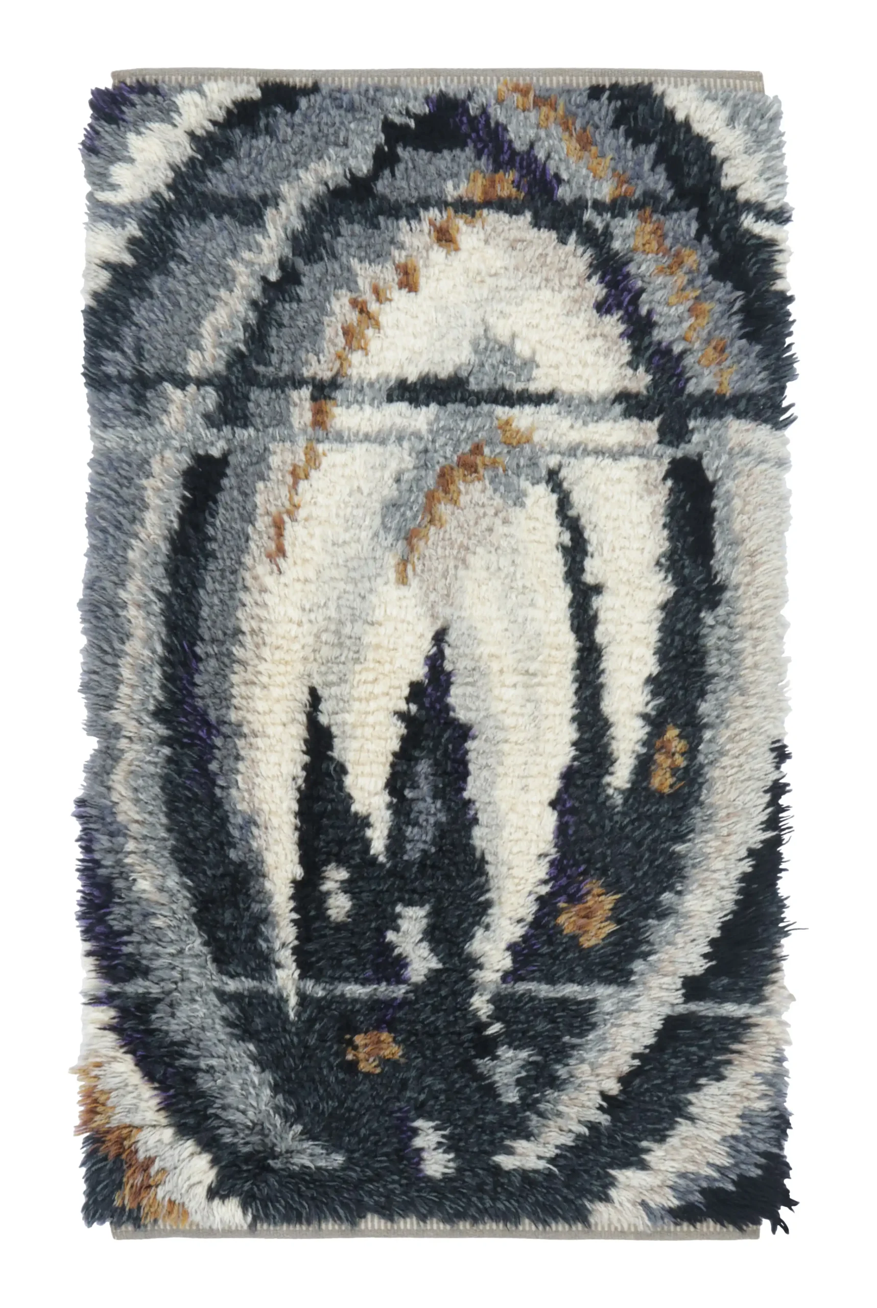 Vintage Swedish Rya Rug