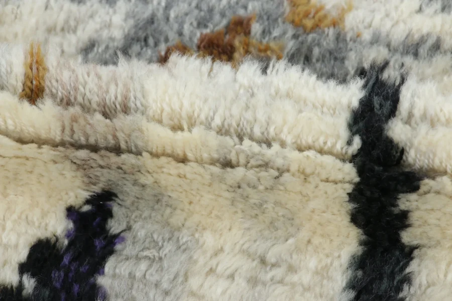 Vintage Swedish Rya Rug