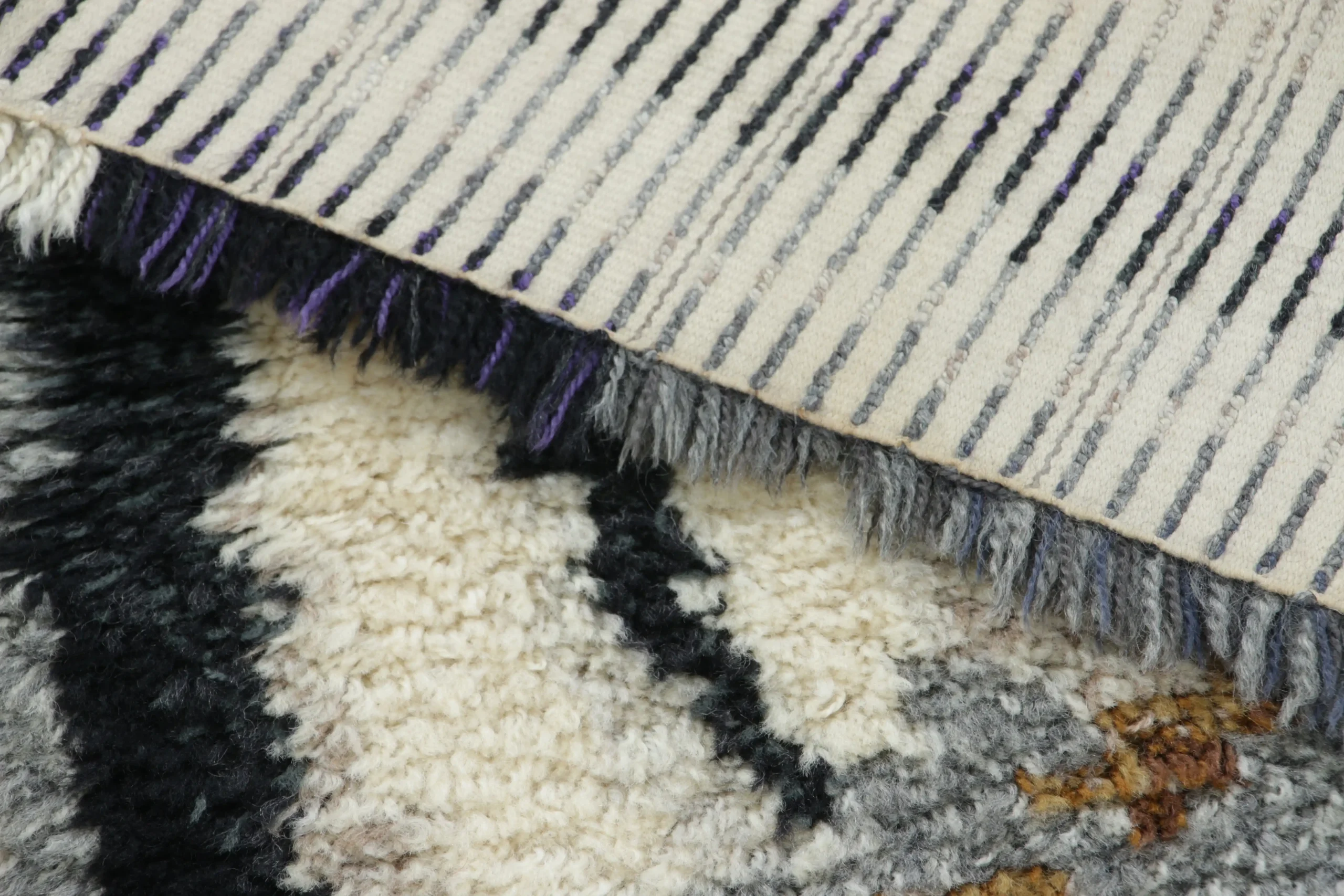 Vintage Swedish Rya Rug