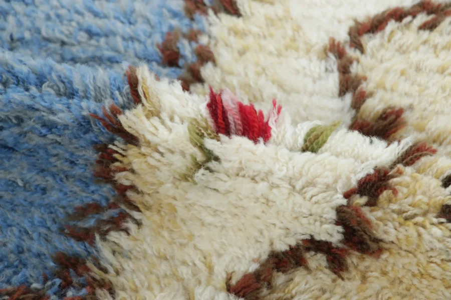 Vintage Swedish Rya Rug