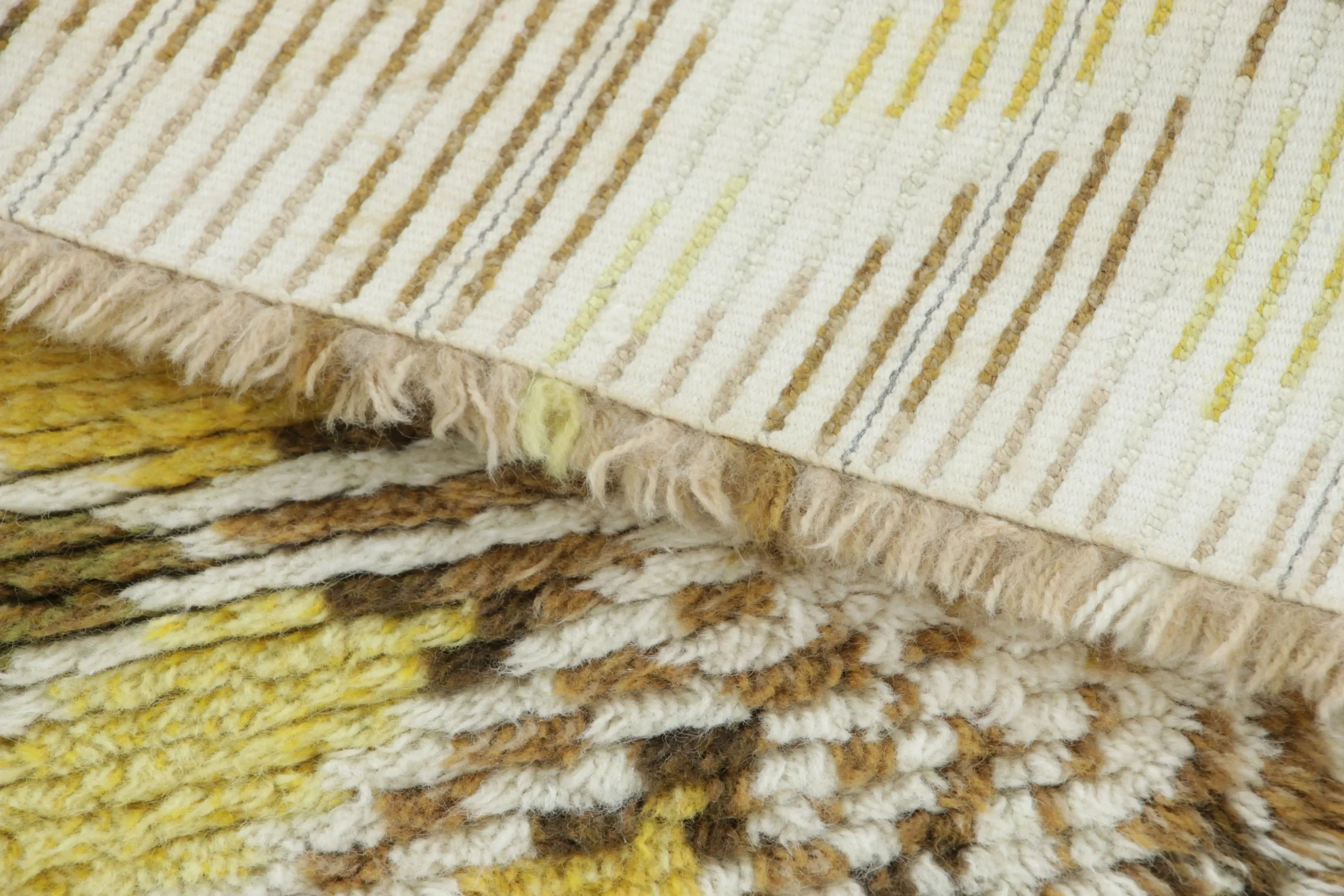 Vintage Swedish Rya Rug