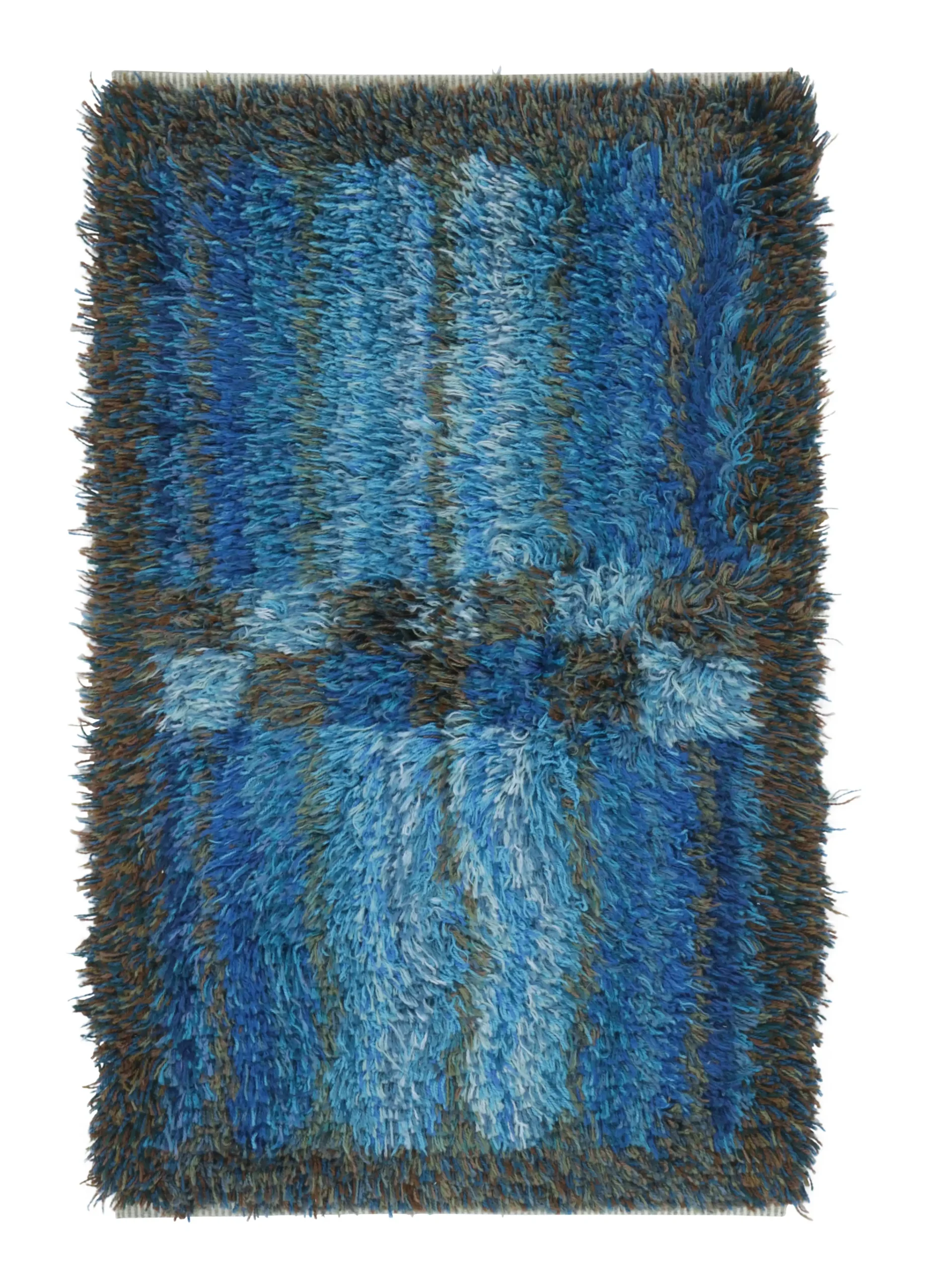 Vintage Swedish Rya Rug