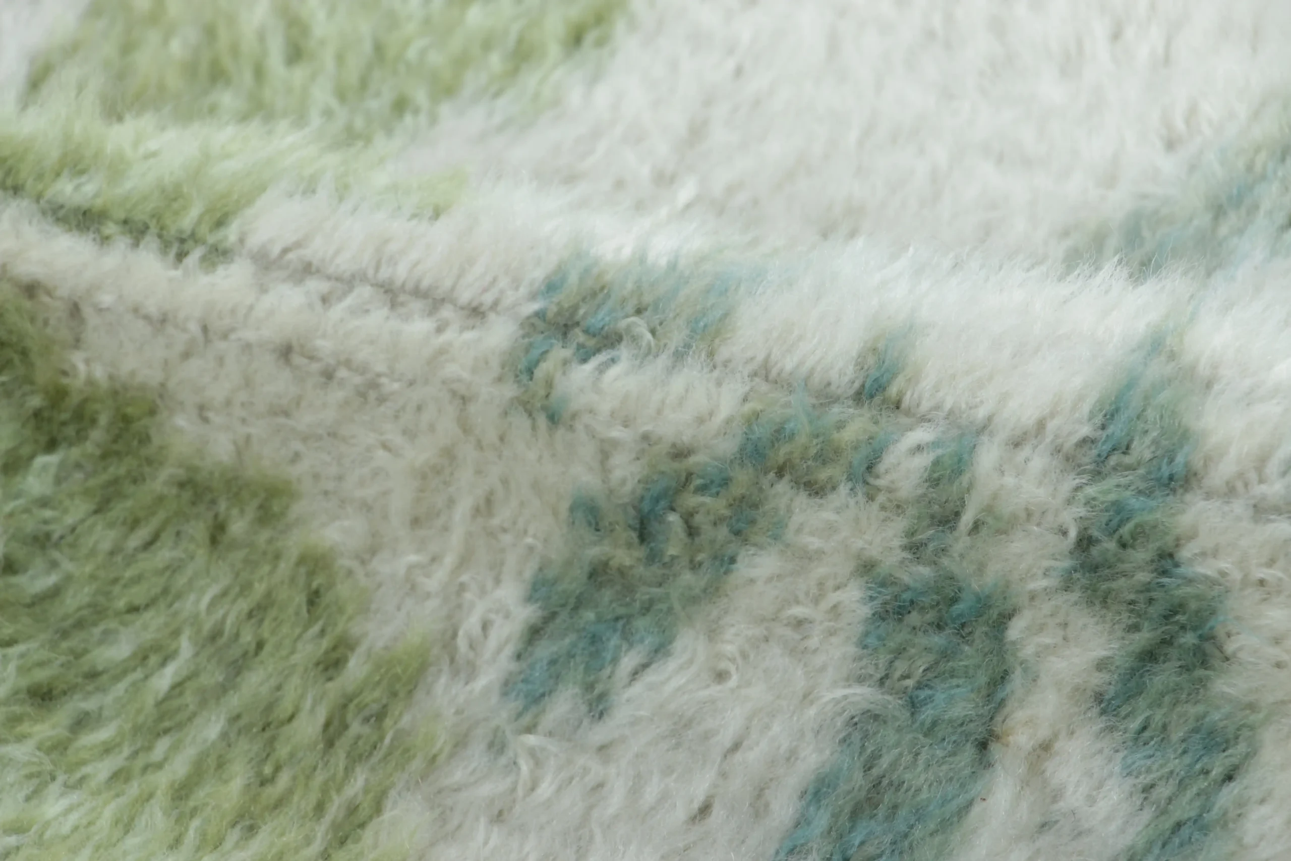 Vintage Swedish Rya Floral Rug