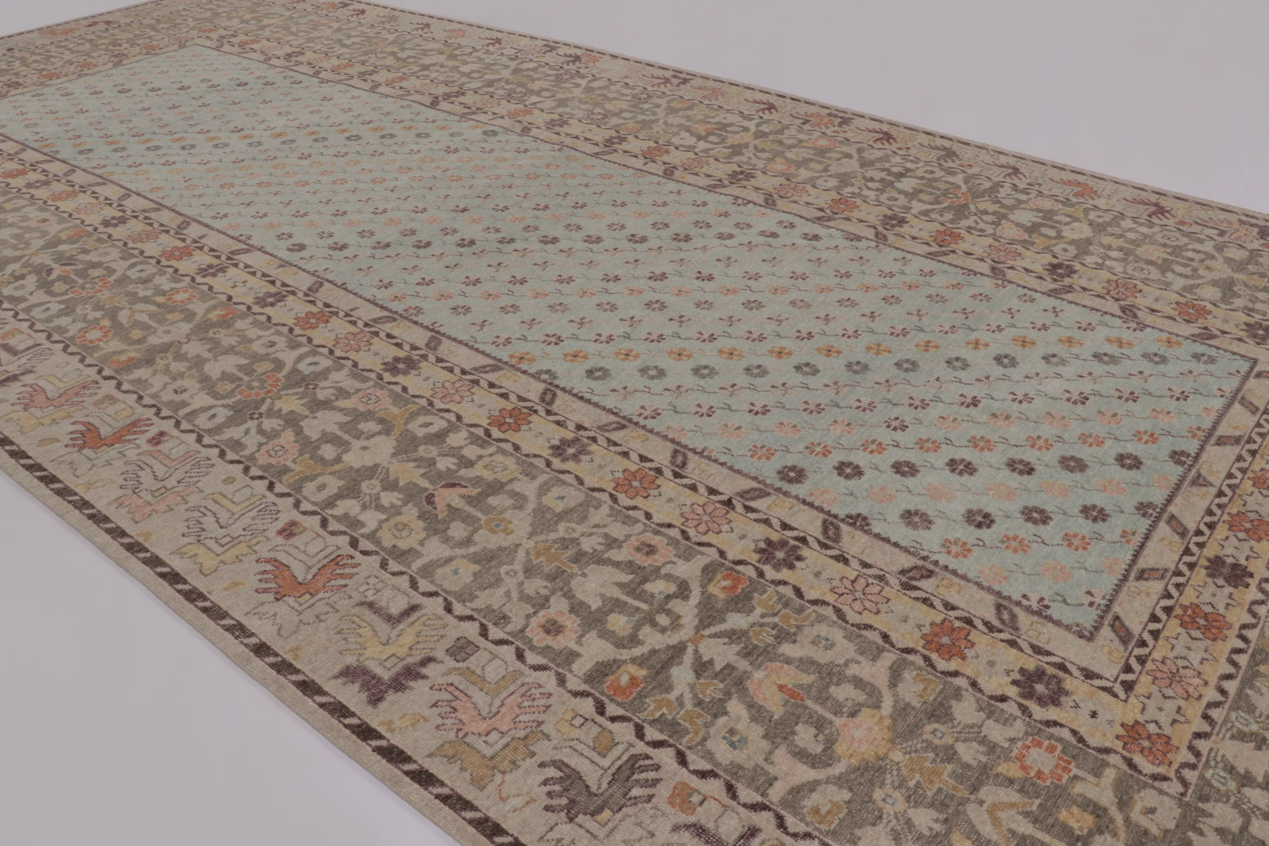 Rug & Kilim’s Distressed Custom Runner Rug