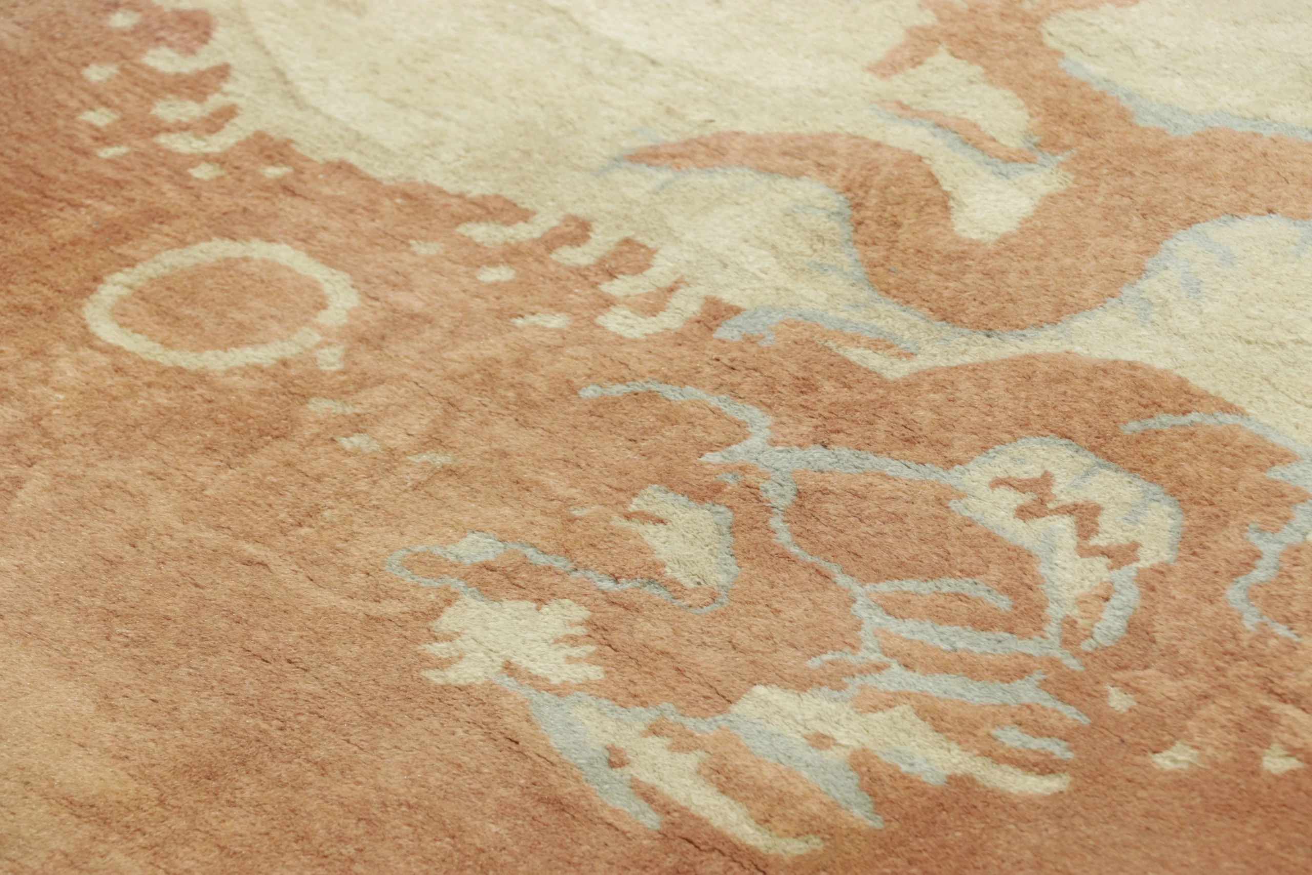 Antique Chinese Art Deco Rug