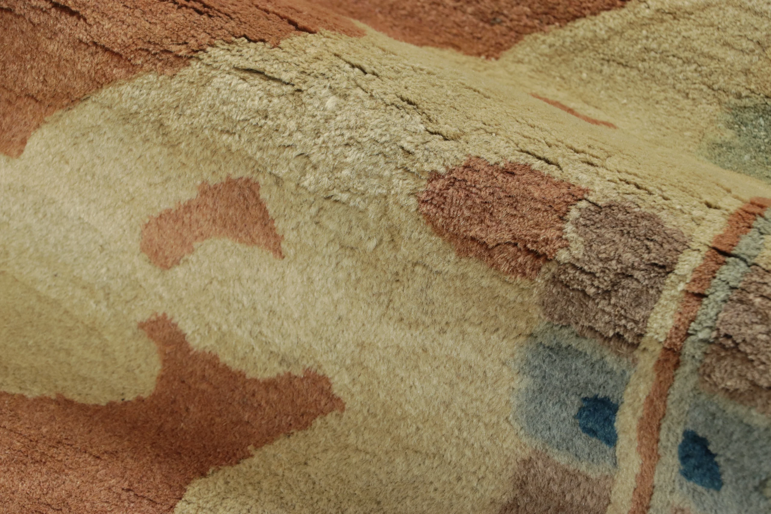 Antique Chinese Art Deco Rug