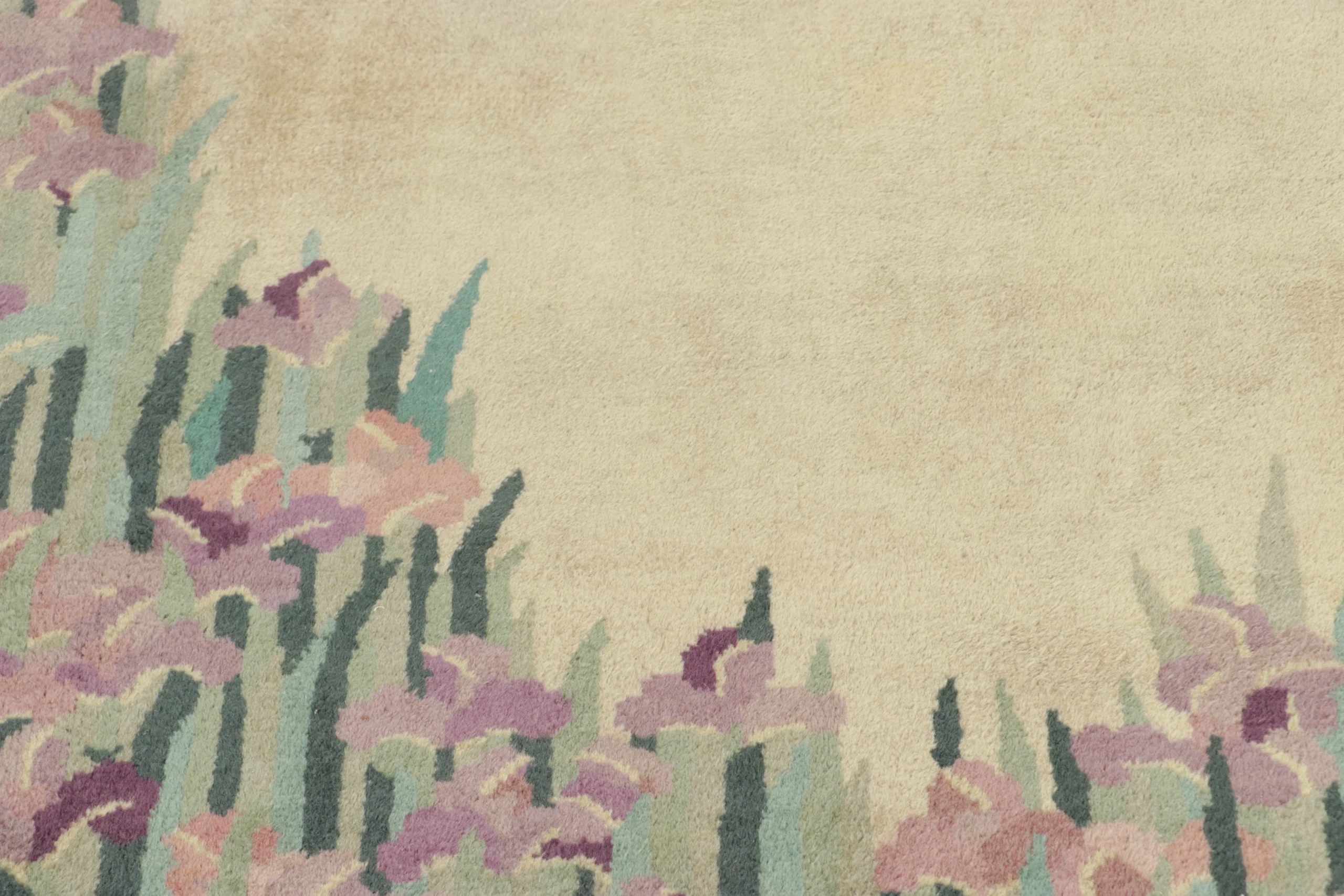 Antique Chinese Art Deco Rug