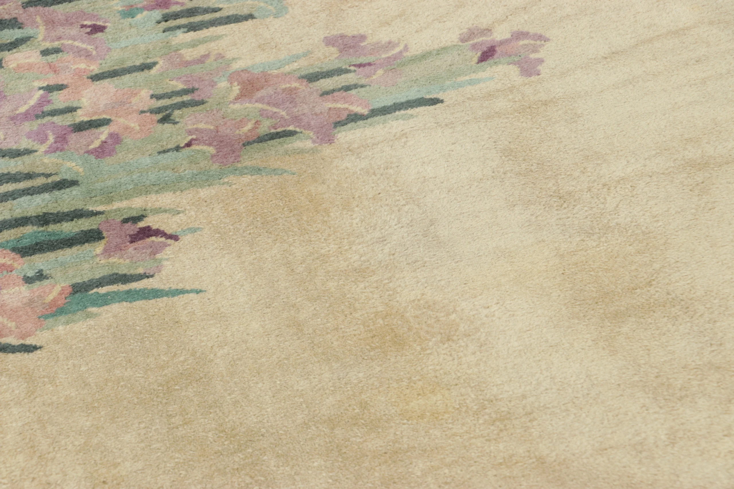 Antique Chinese Art Deco Rug