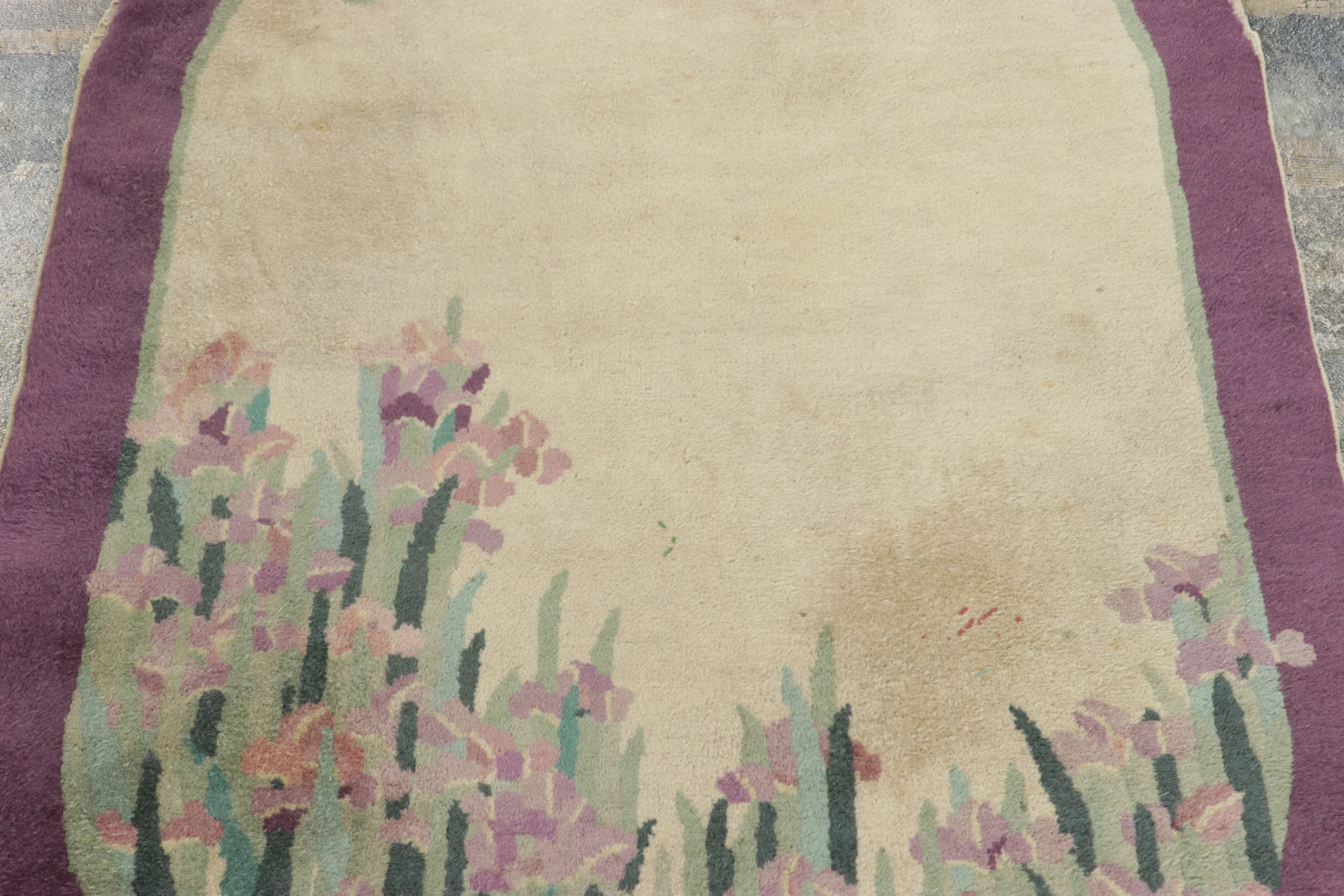 Antique Chinese Art Deco Rug