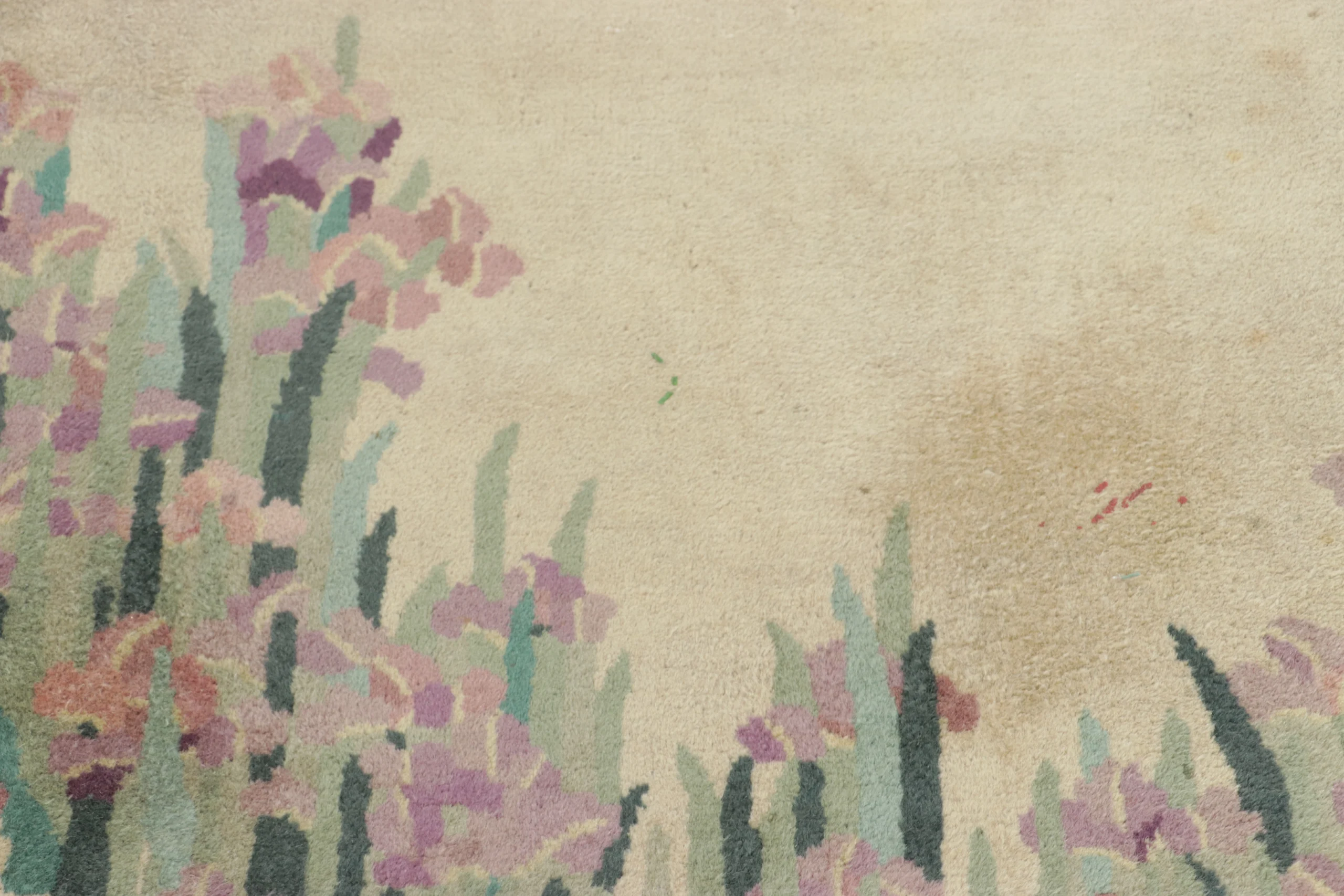 Antique Chinese Art Deco Rug