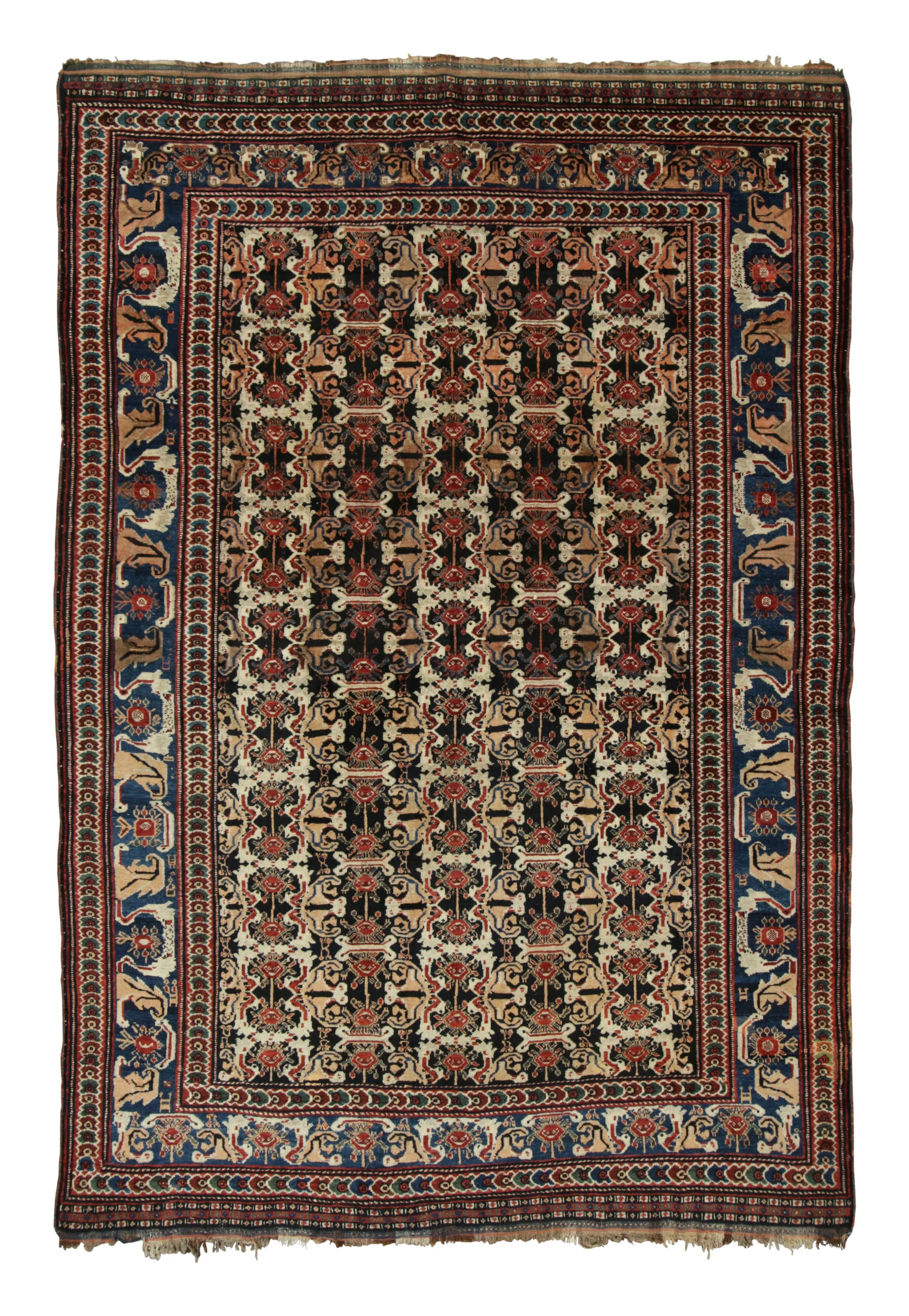 Antique Persian Lori Rug