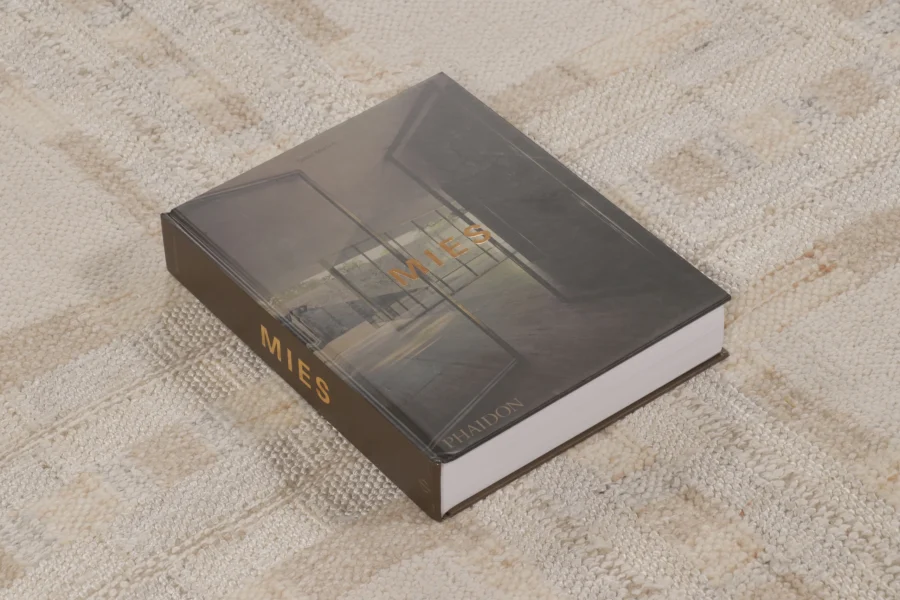 Scandinavian Geometric Flatweave Rug
