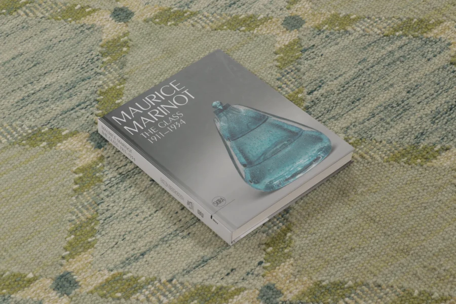 Scandinavian Geometric Flatweave Rug