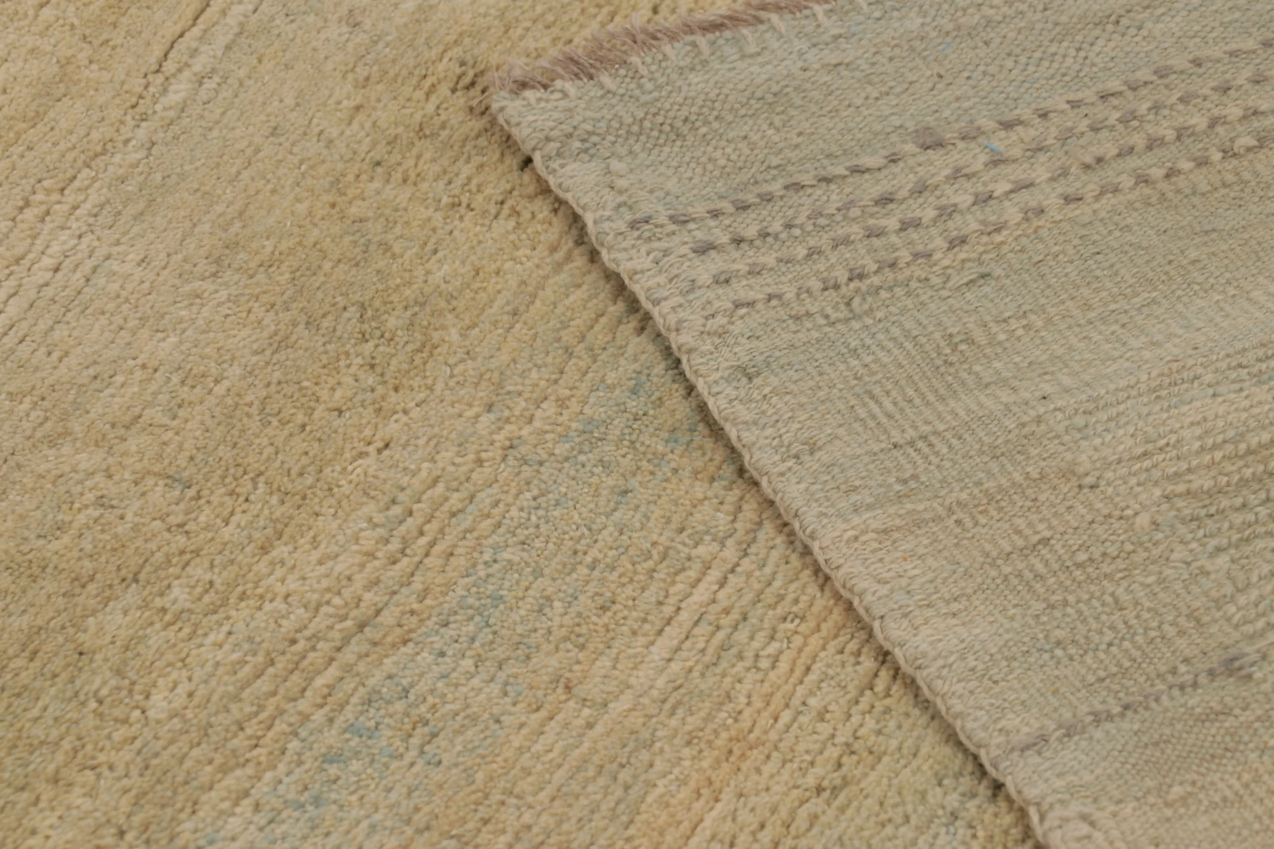 Modern Textural Oversized Rez Kilim