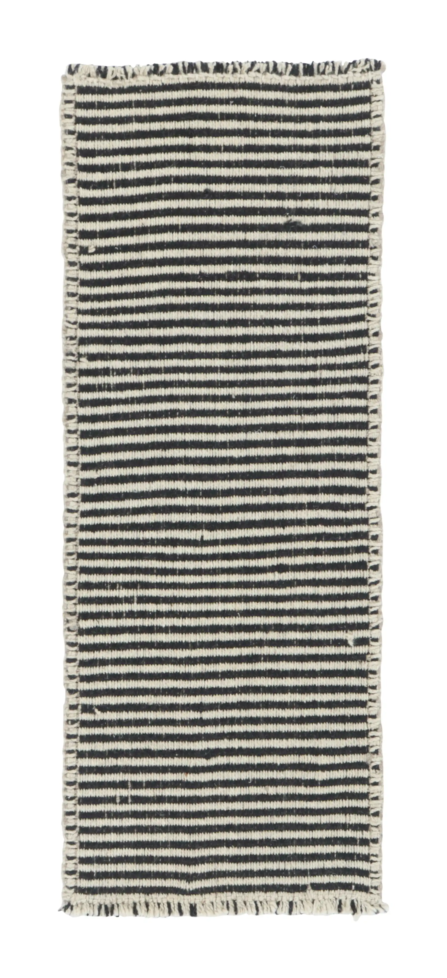 Modern Striped Kilim Runner Rug