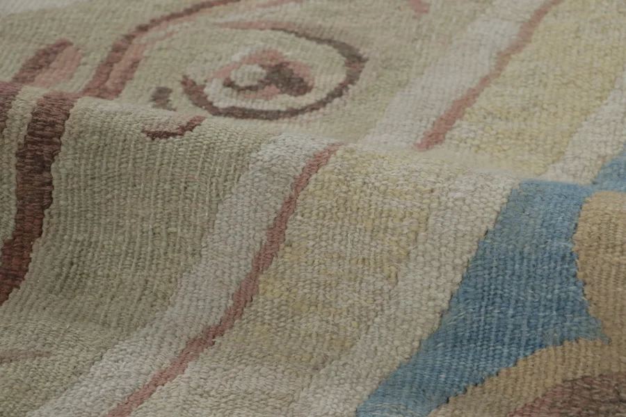 Oversized Antique Aubusson Rug