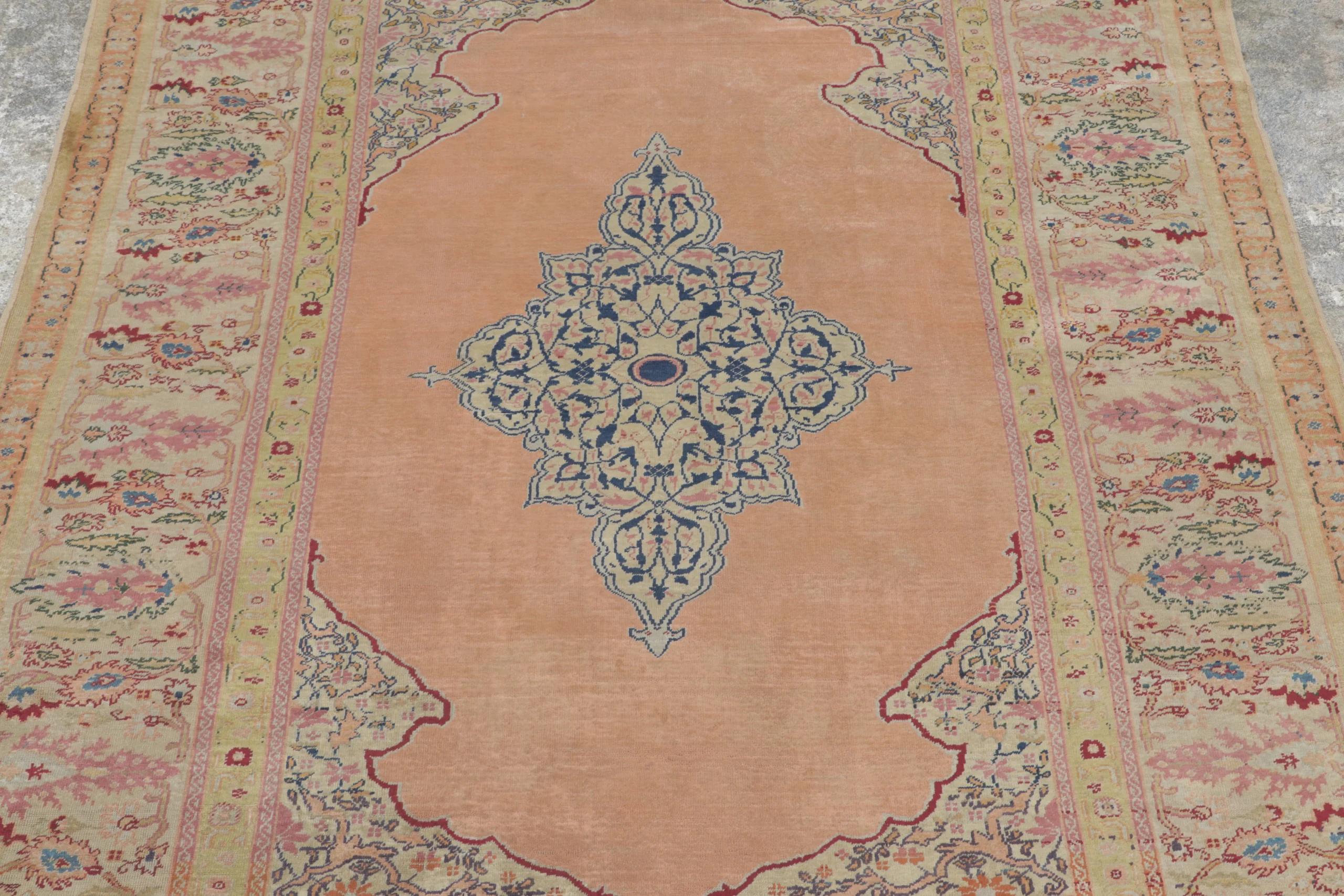 Antique Persian Tabriz Rug