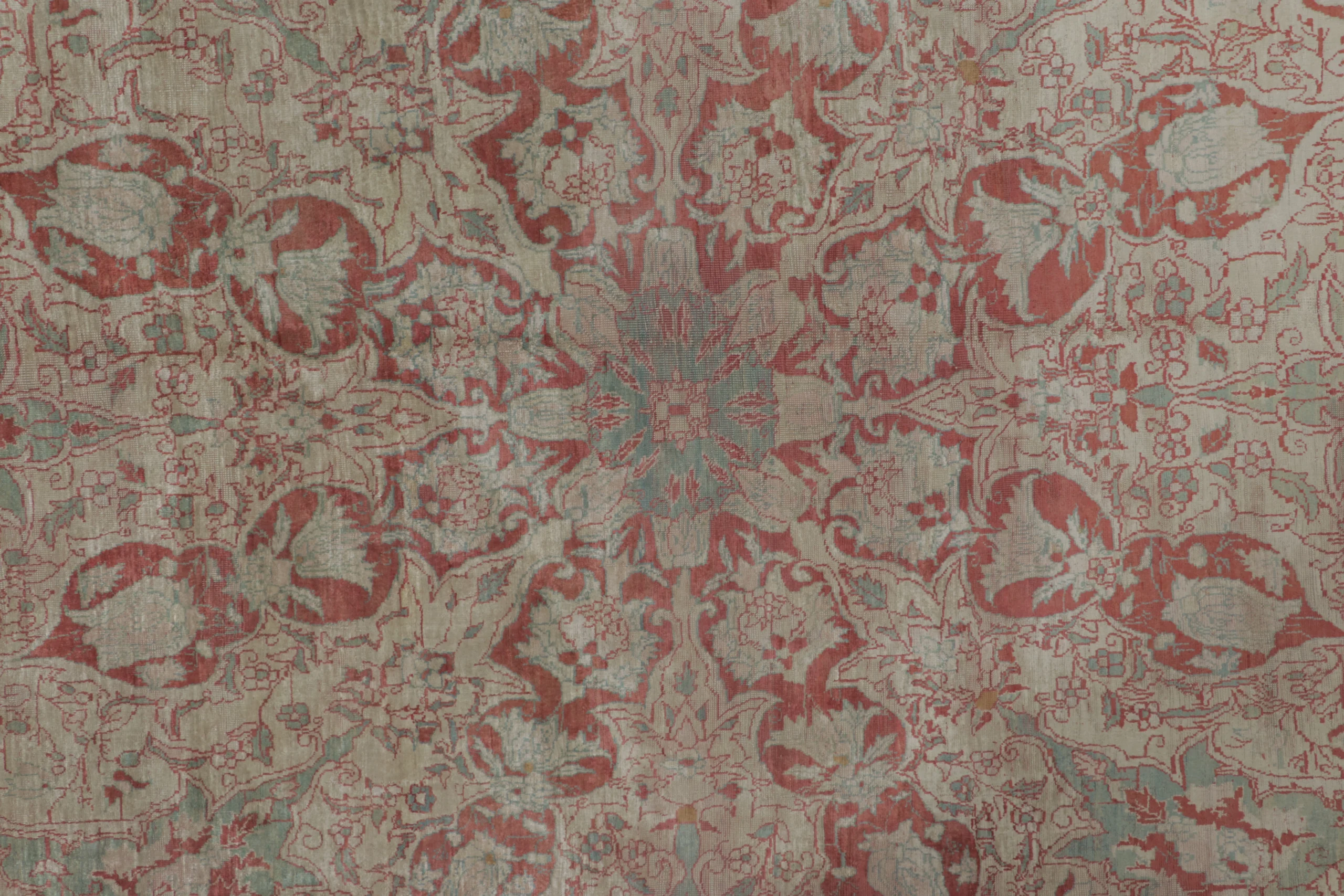 Antique Tabriz Oriental Rug