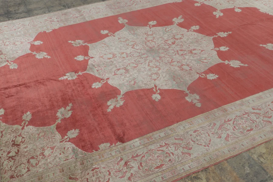 Antique Tabriz Oriental Rug