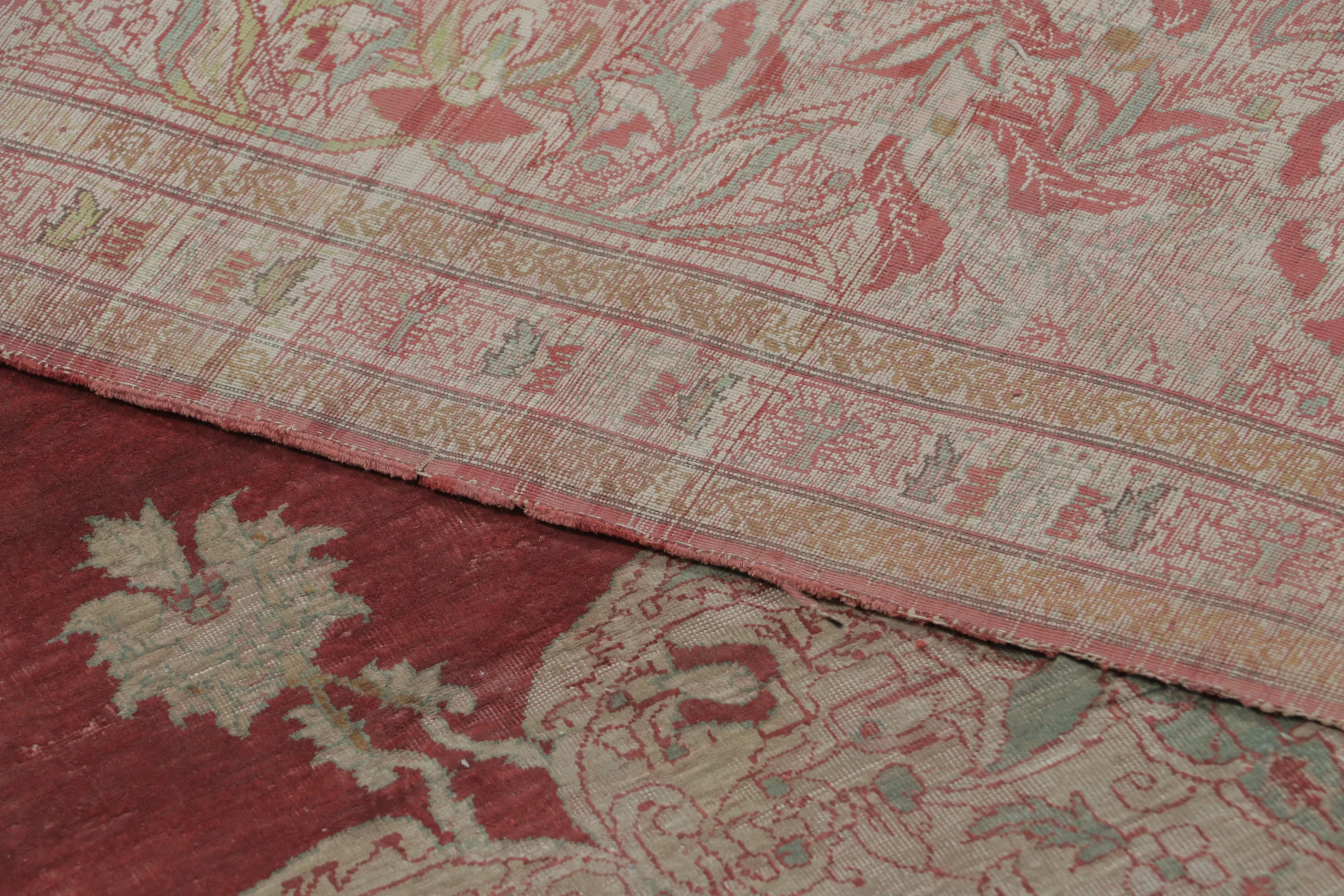 Antique Tabriz Oriental Rug
