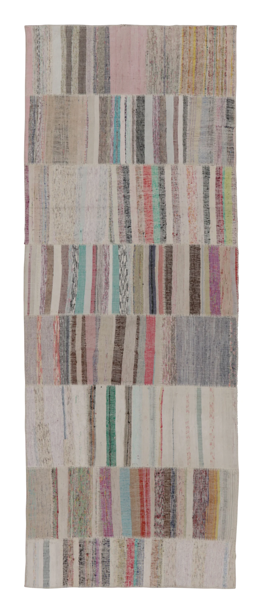 Modern Patchwork Runner Kilim