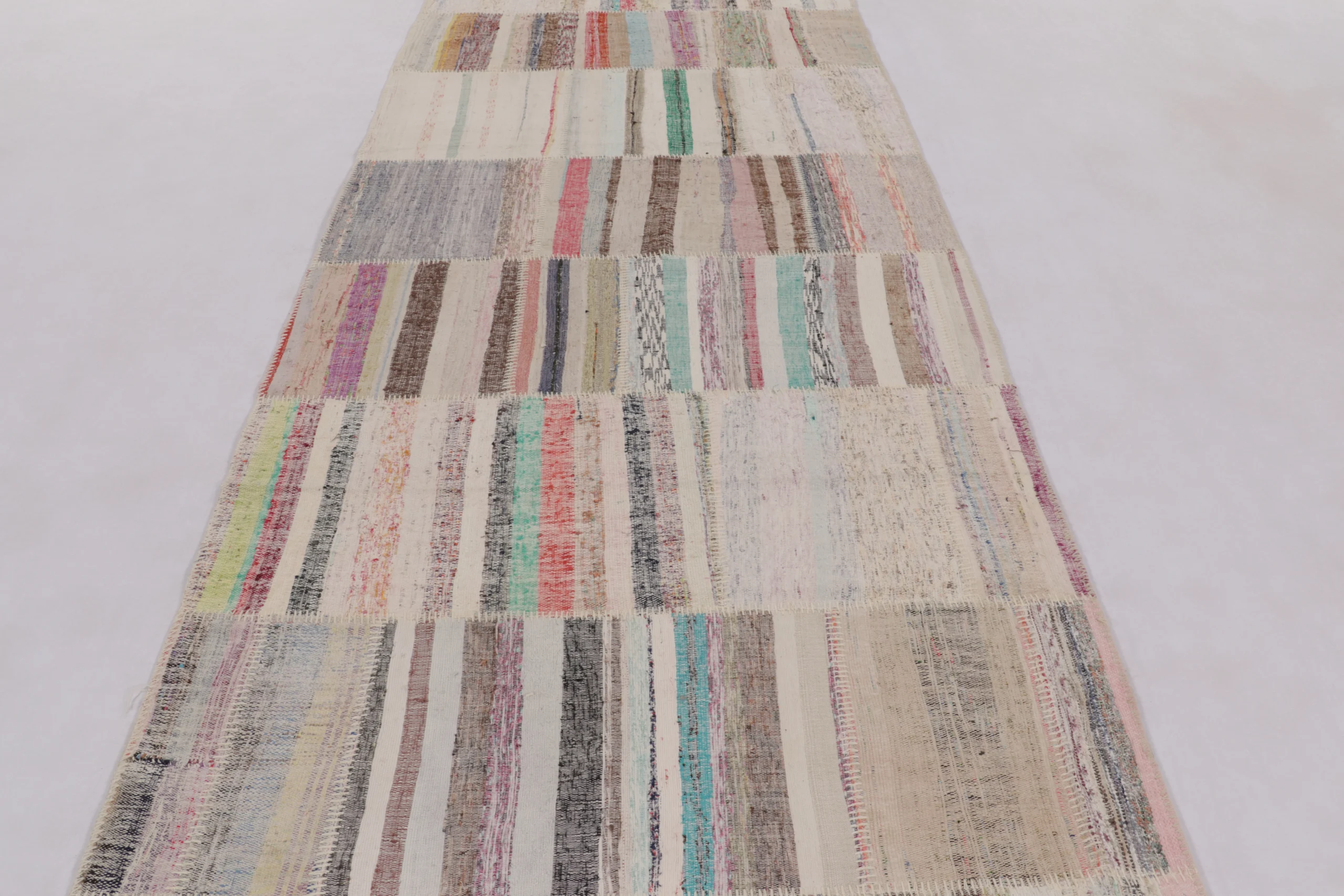 Modern Patchwork Runner Kilim