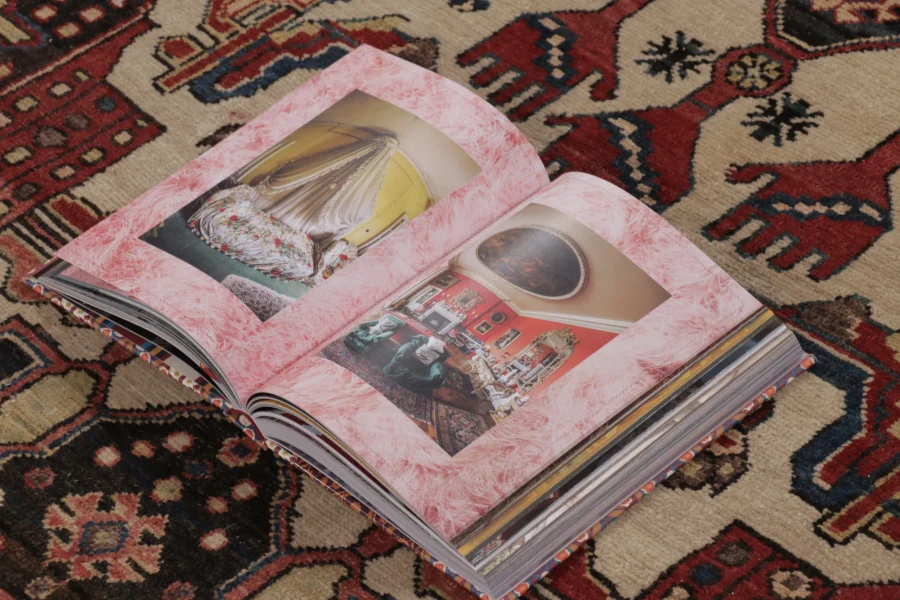 Oversized Antique Bakhtiari Rug