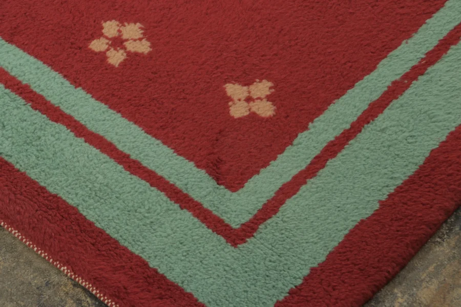 Antique French Deco Rug