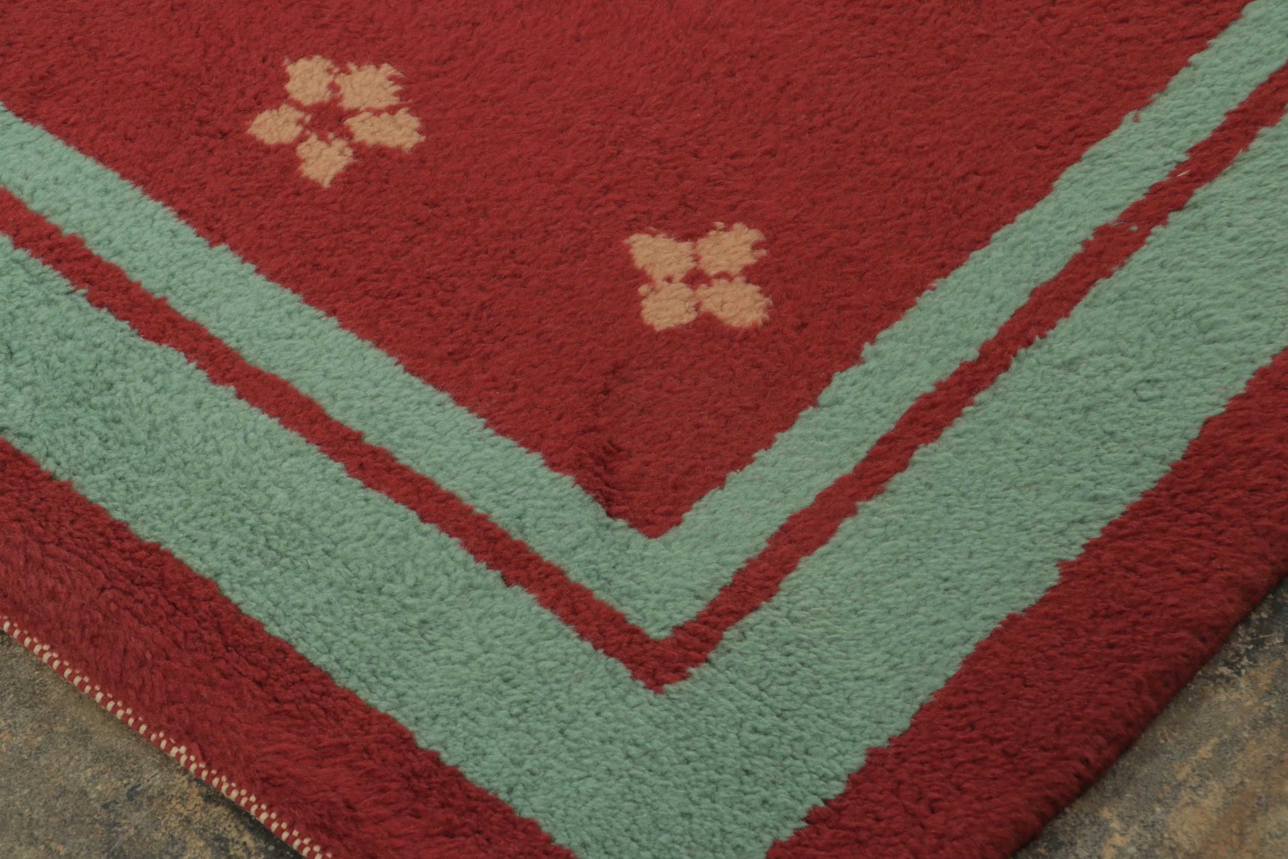 Antique French Deco Rug