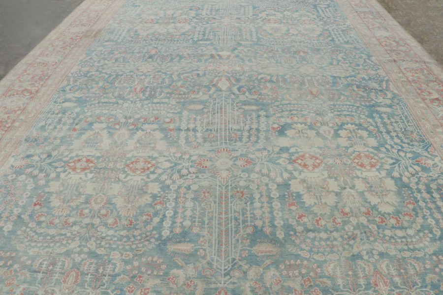 Oversized Antique Persian Sarouk Rug