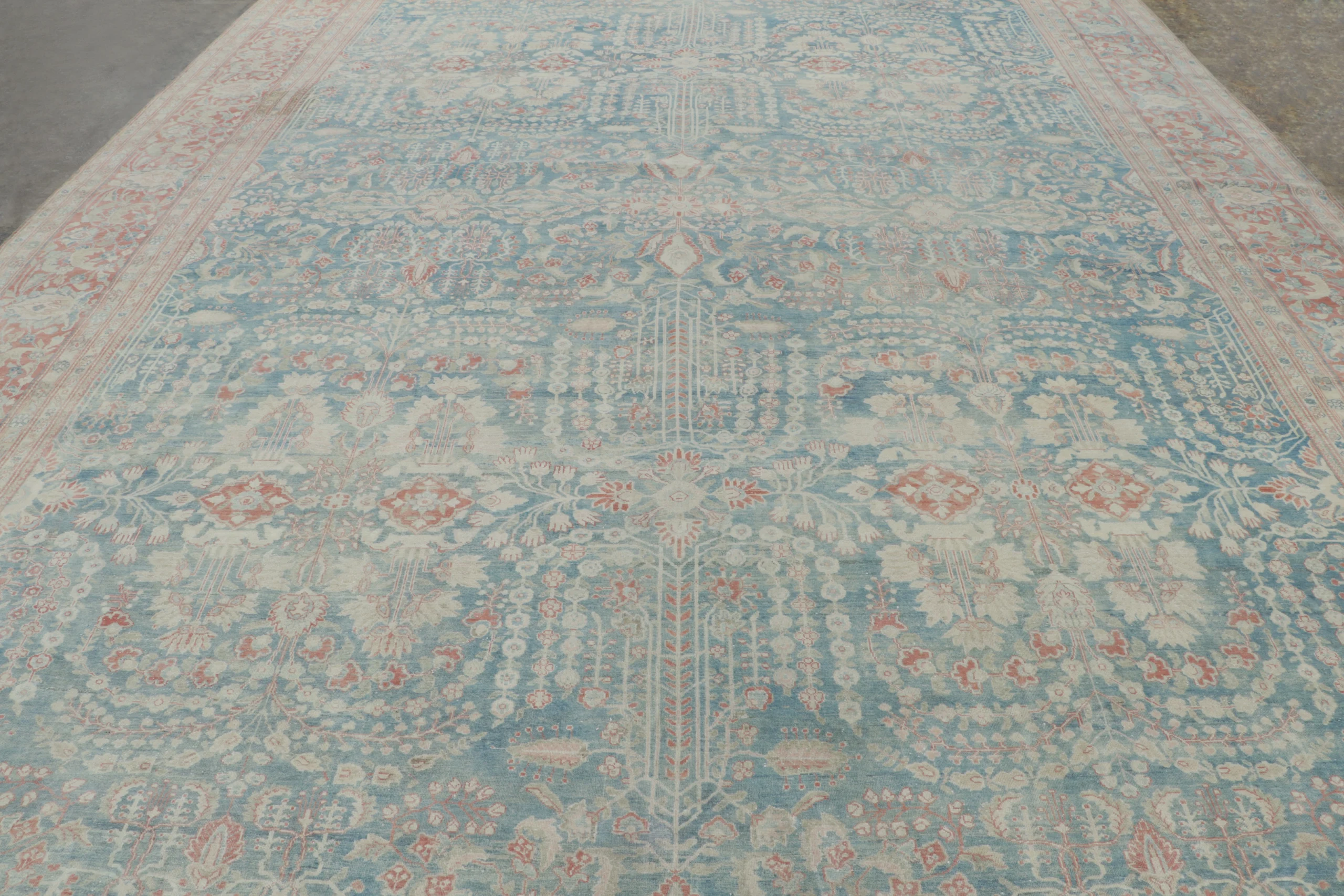 Oversized Antique Persian Sarouk Rug