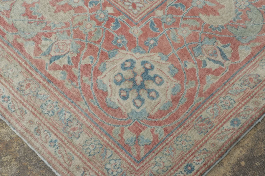 Oversized Antique Persian Sarouk Rug