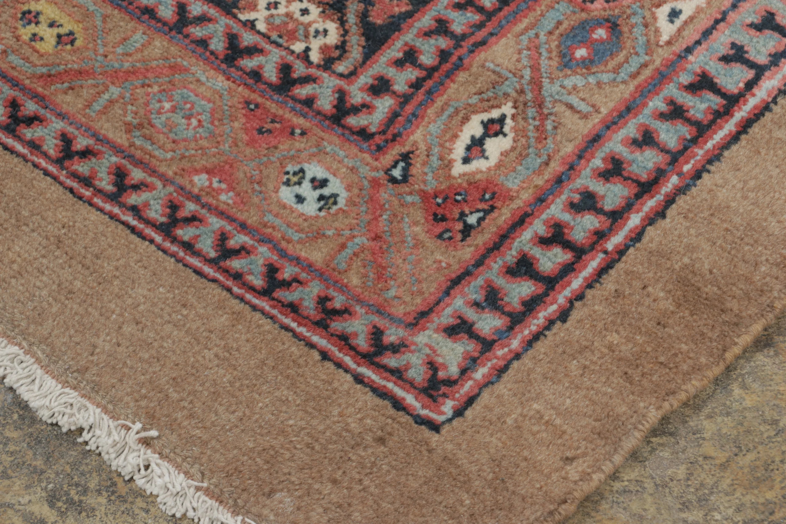 Antique Persian Serab Geometric Runner