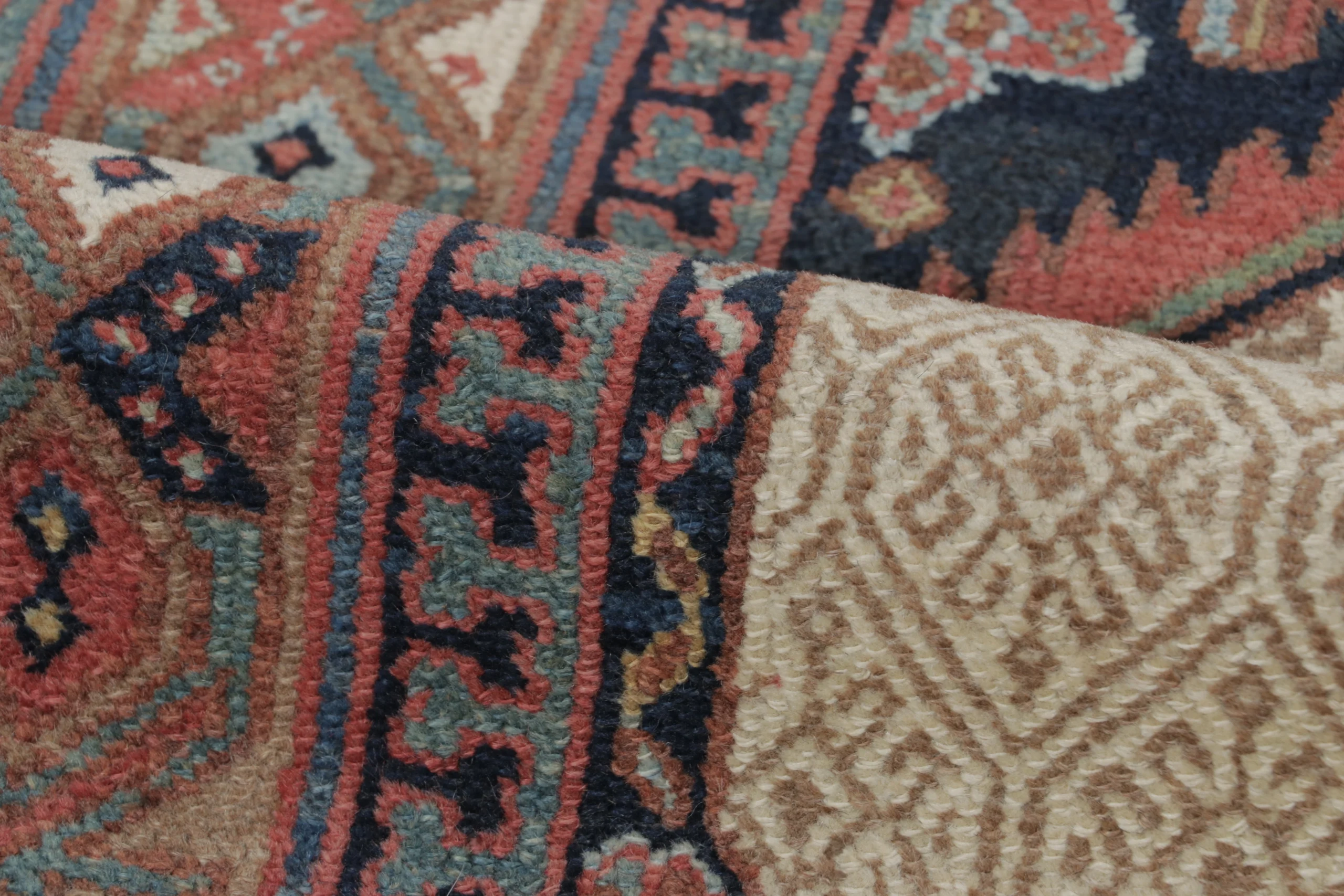 Antique Persian Serab Geometric Runner