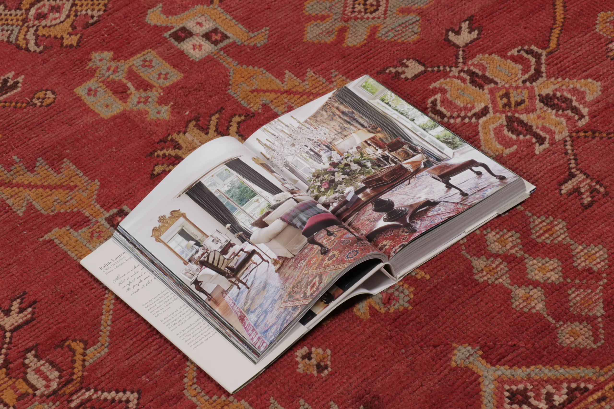 Antique Oversized Oushak Rug
