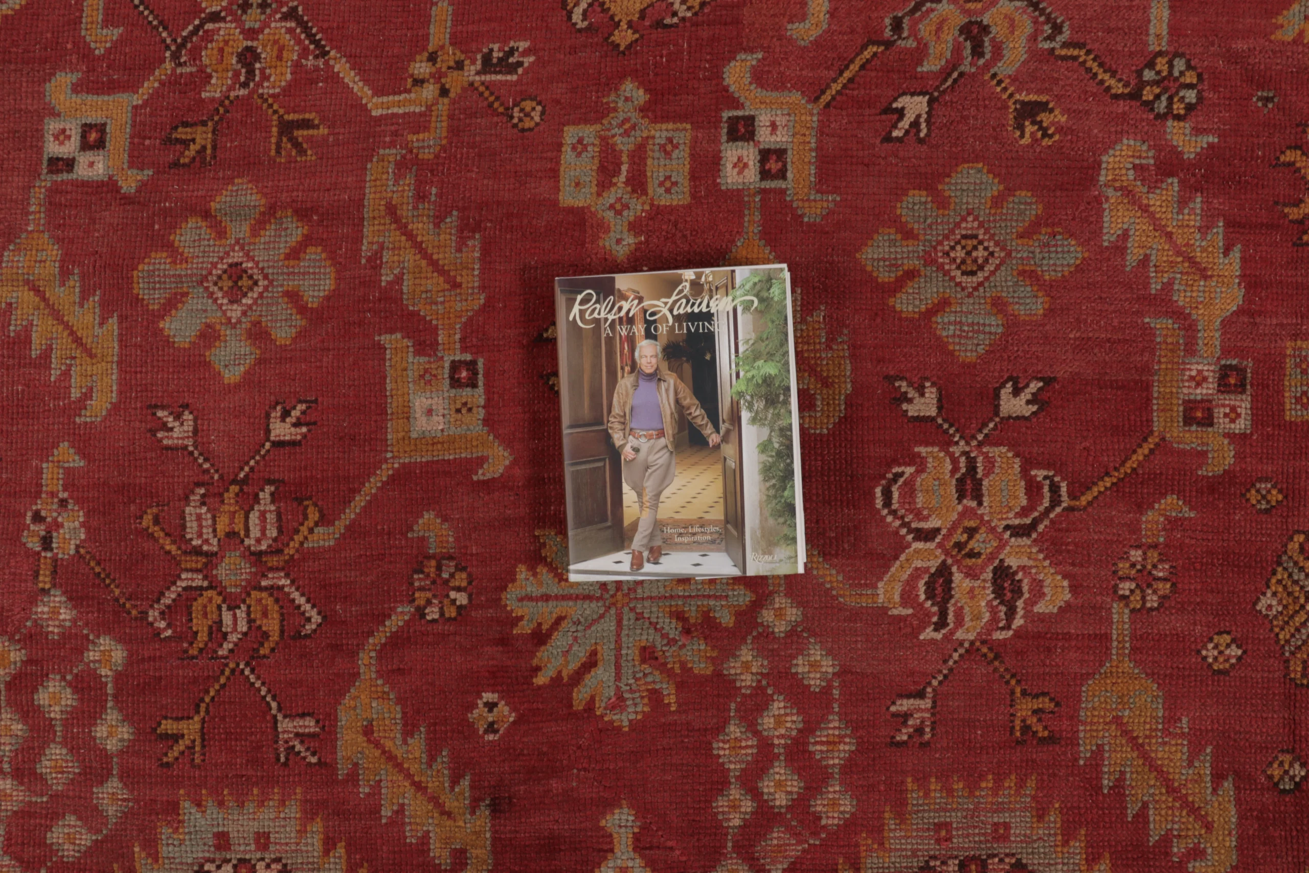 Antique Oversized Oushak Rug