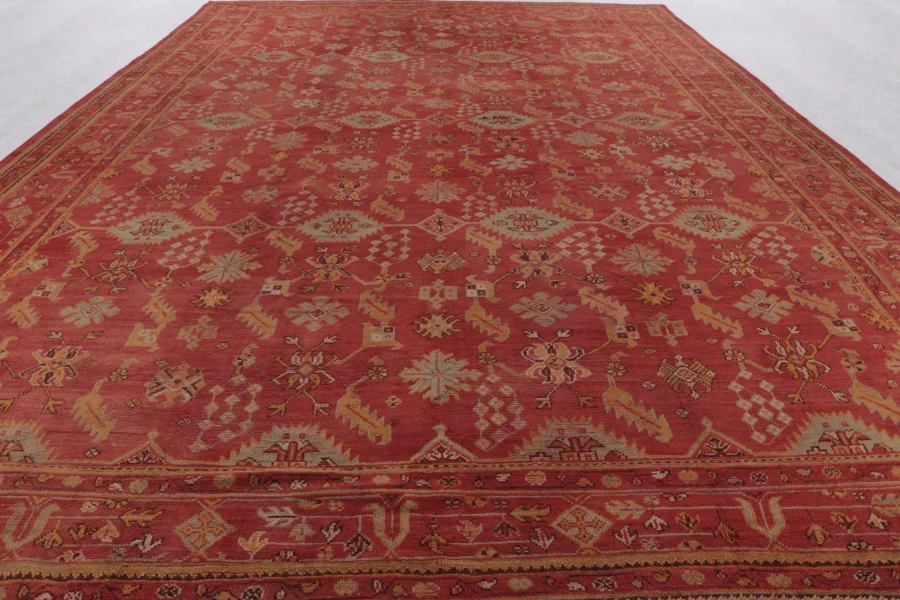 Antique Oversized Oushak Rug