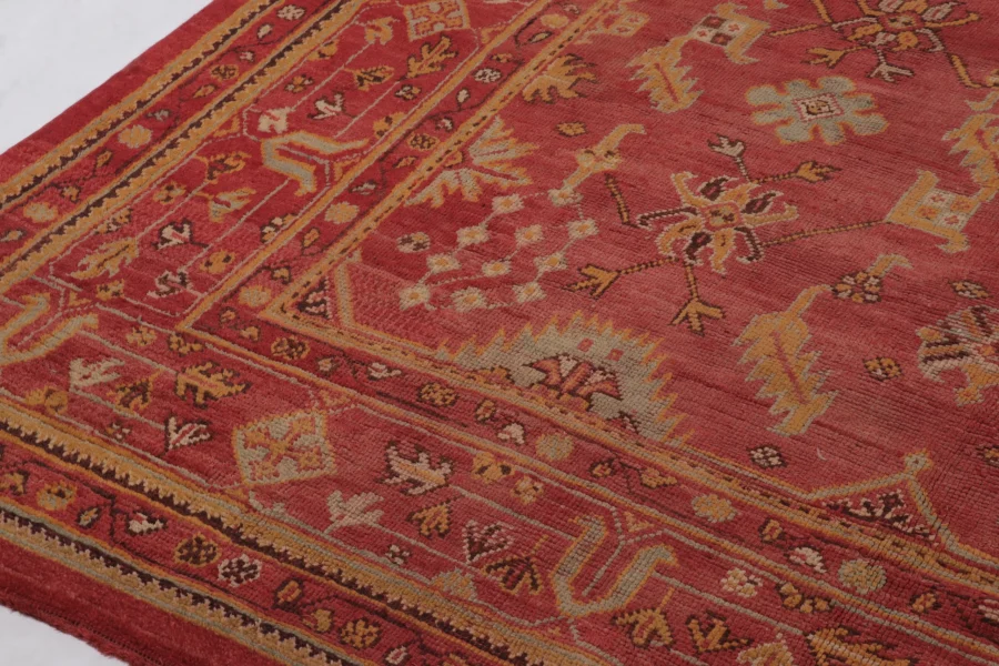 Antique Oversized Oushak Rug