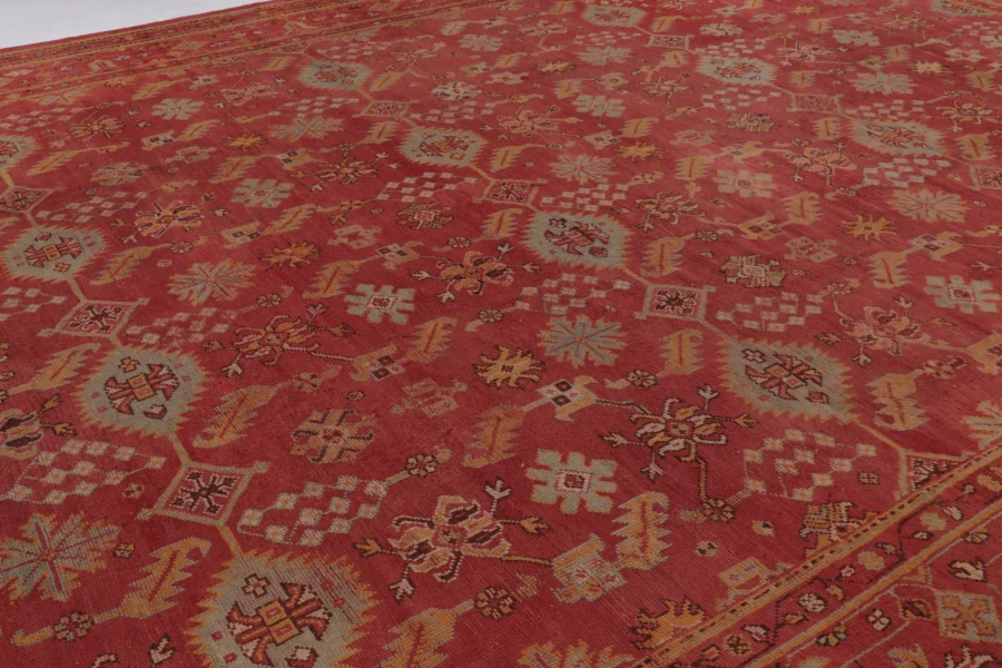 Antique Oversized Oushak Rug